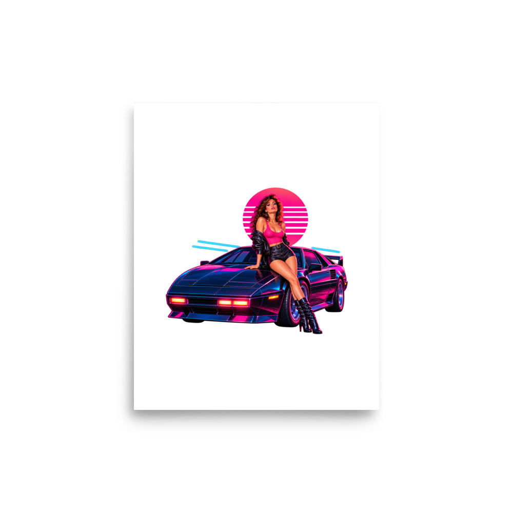 Midnight Drive — 8 × 10 Matte Art Print