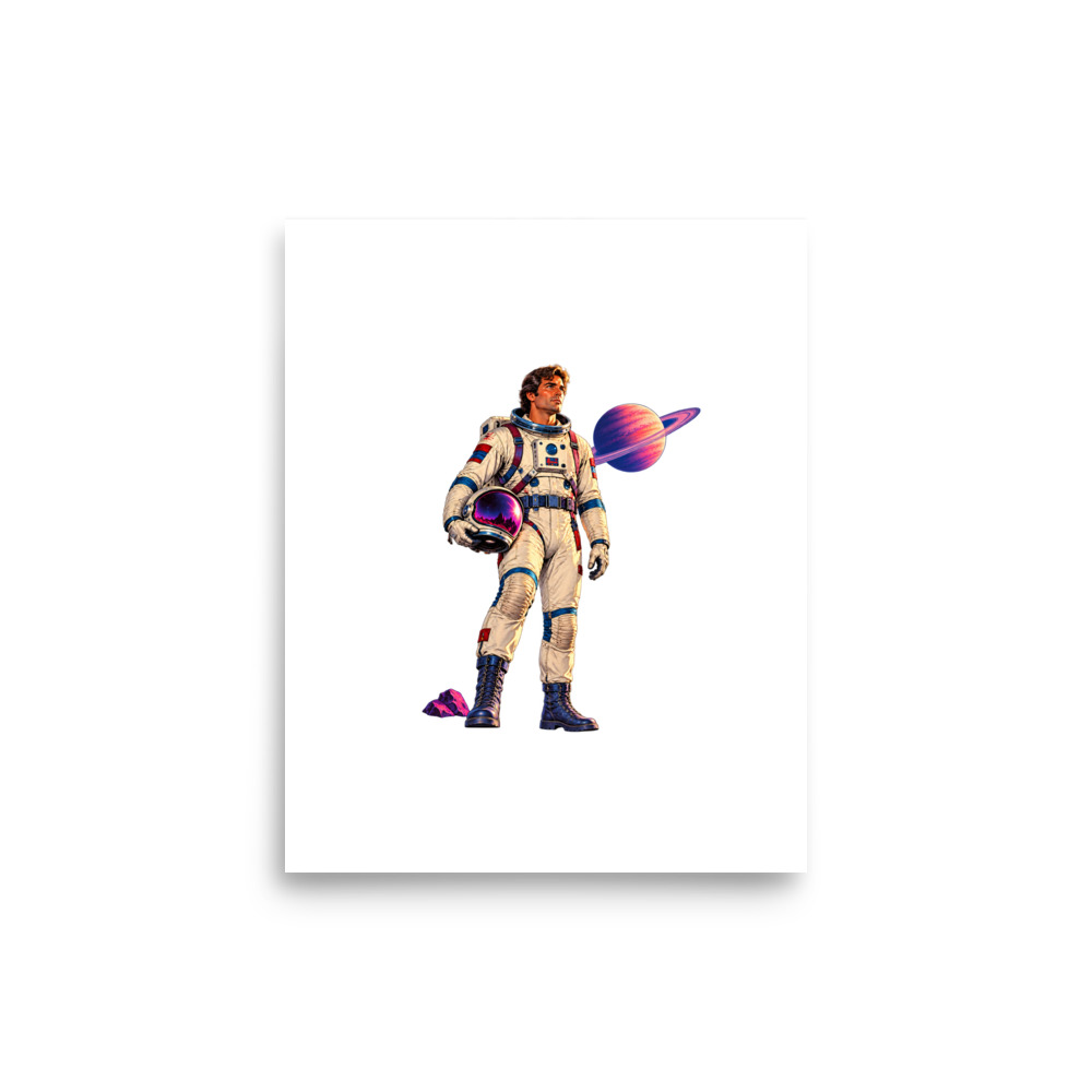 Cosmic Flashback — 8 × 10 Matte Art Print