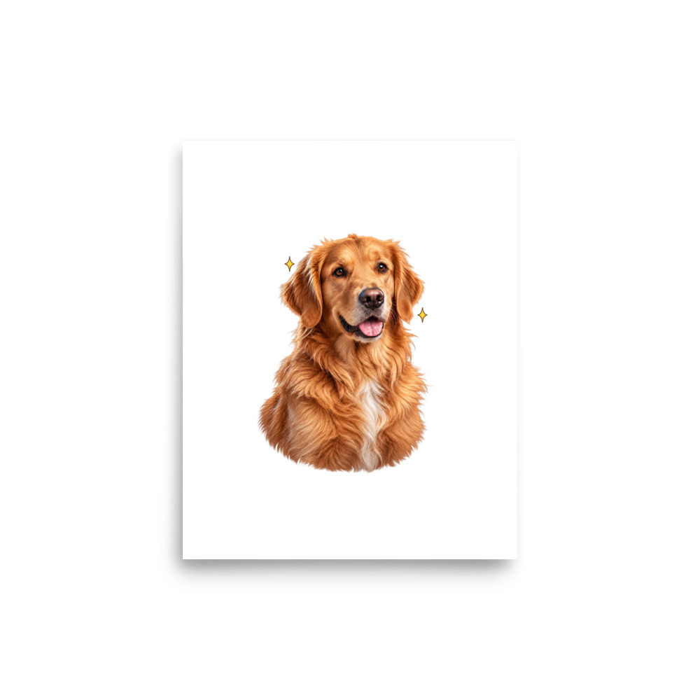 True Companion — 8 × 10 Matte Art Print