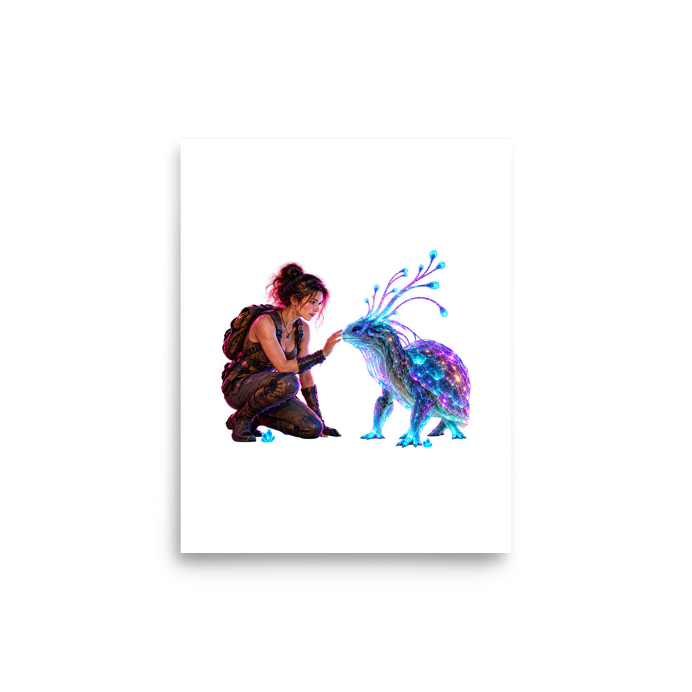 First Contact — 8 × 10 Matte Art Print