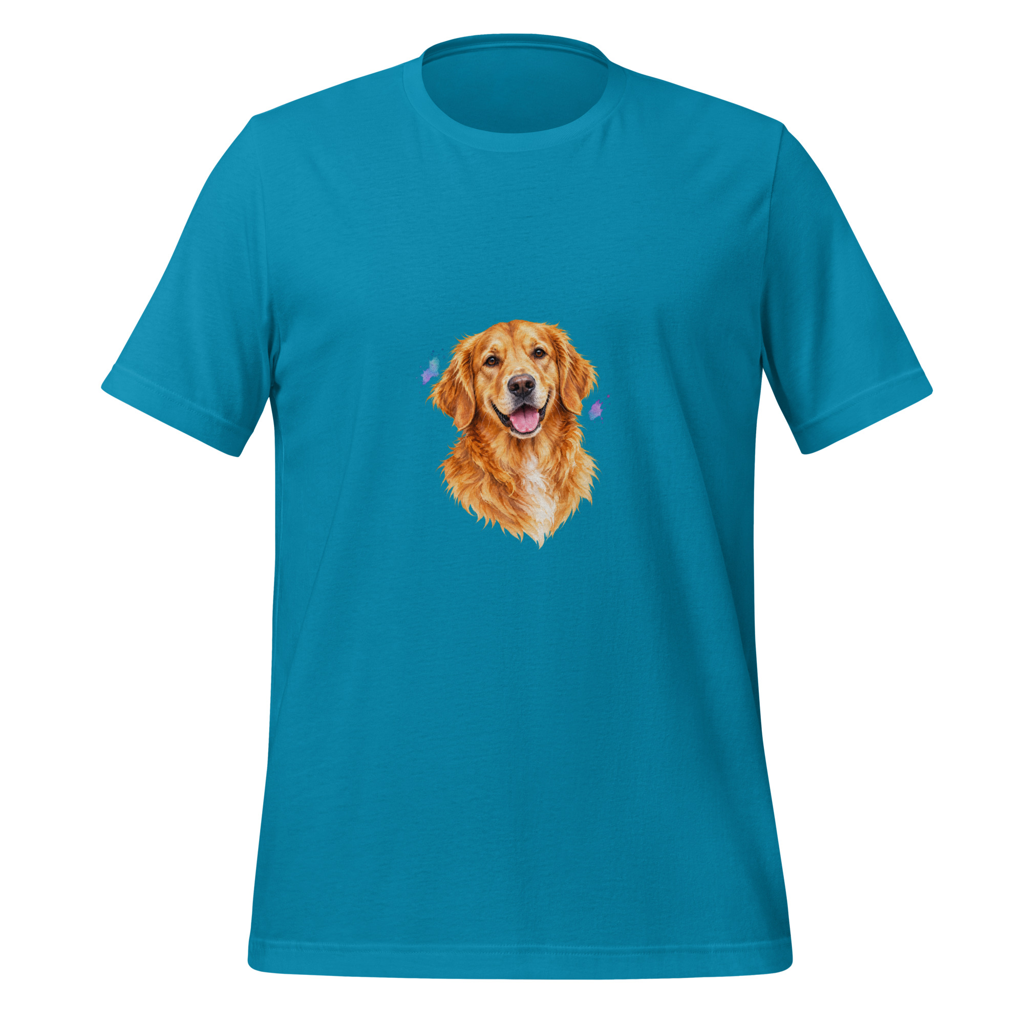 Watercolor Soul — Multicolor Graphic T-Shirt - Image 10