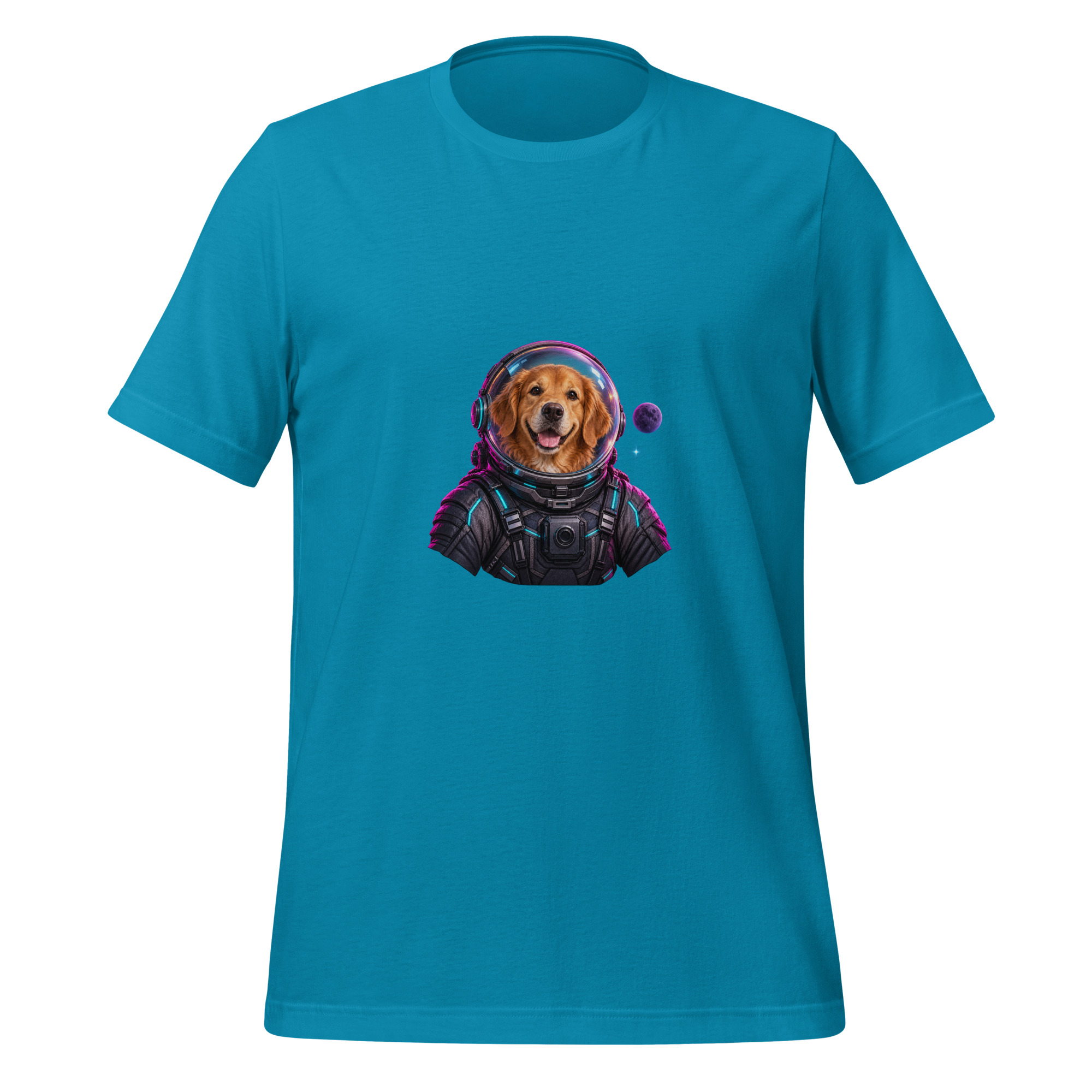 Cosmic Pet — Multicolor Graphic T-Shirt - Image 10
