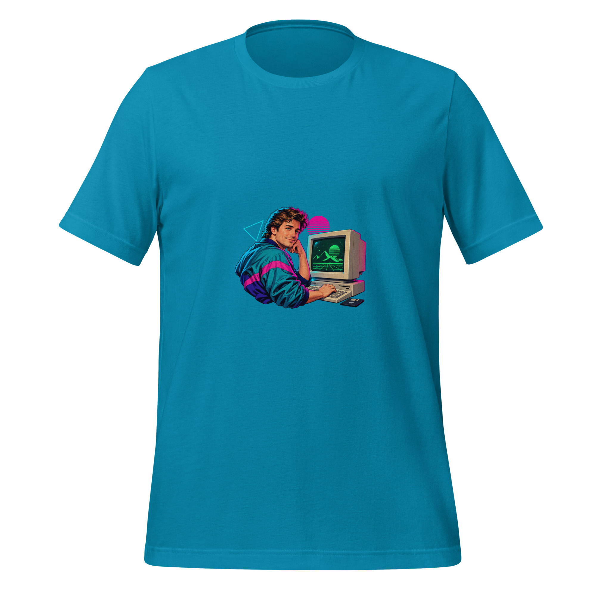 Retro Tech Club — Multicolor Graphic T-Shirt - Image 10