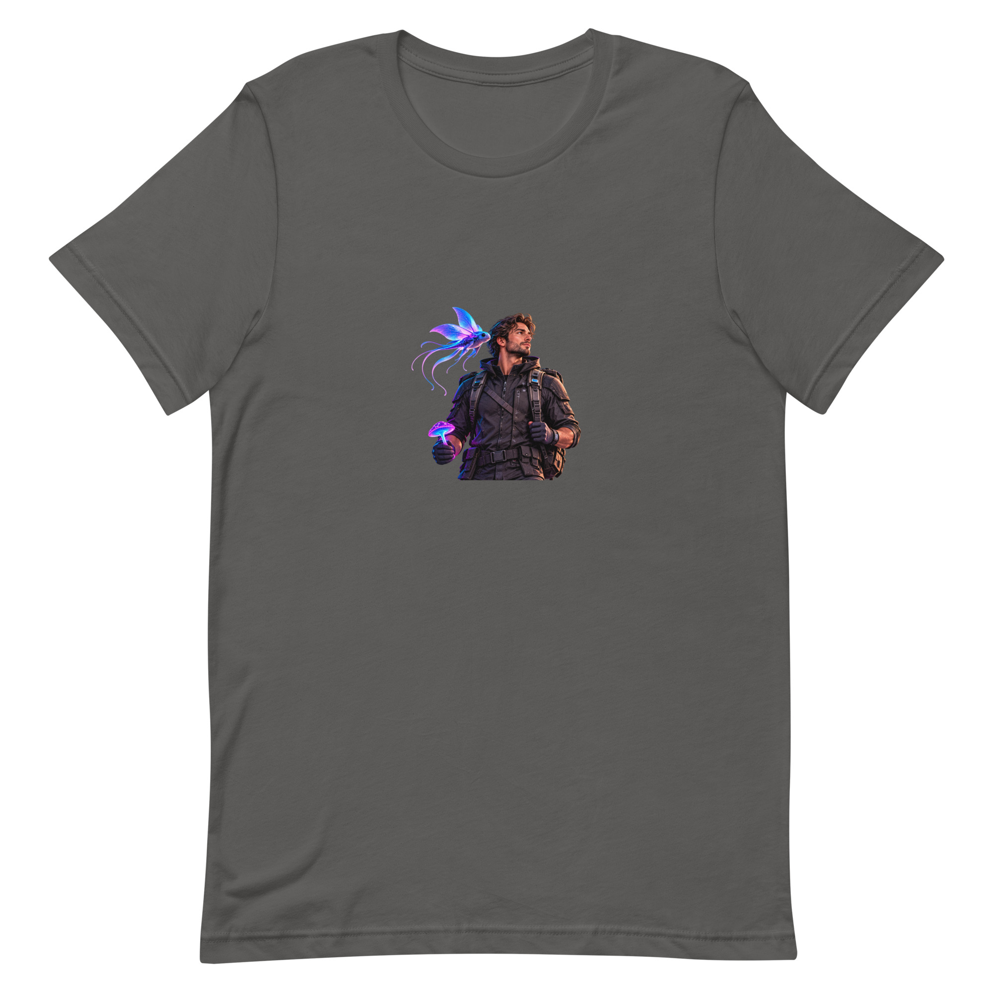 Alien World Traveler — Multicolor Graphic T-Shirt - Image 4