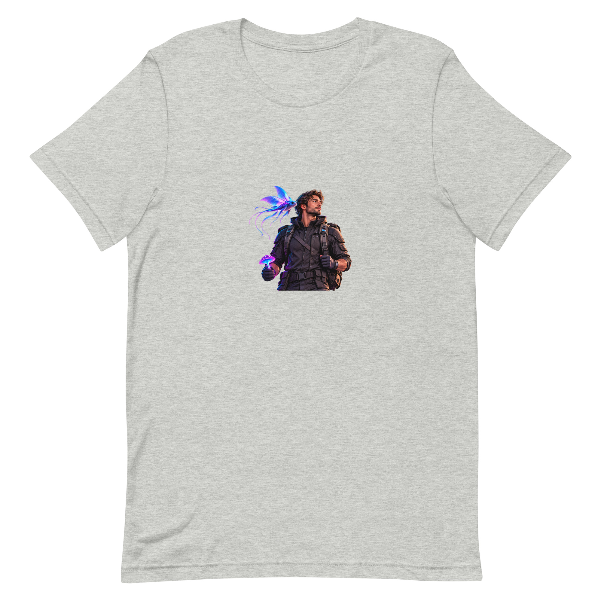 Alien World Traveler — Multicolor Graphic T-Shirt - Image 5