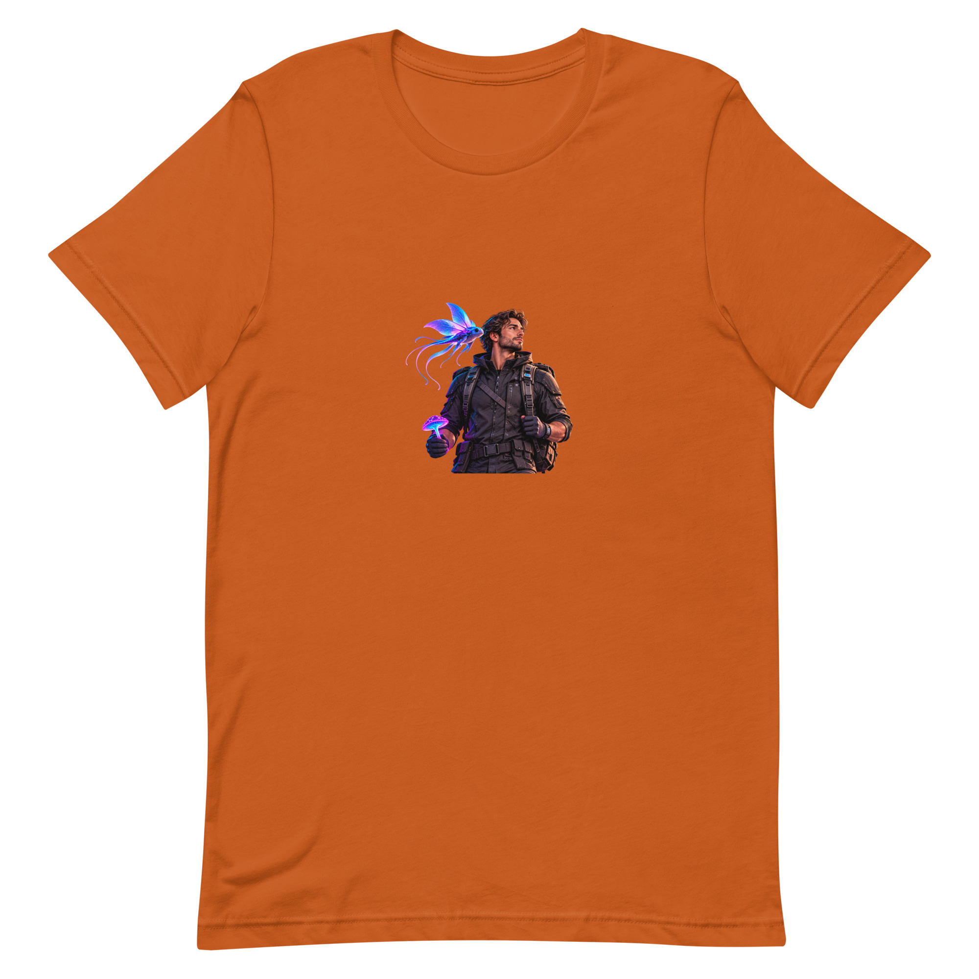 Alien World Traveler — Multicolor Graphic T-Shirt - Image 6