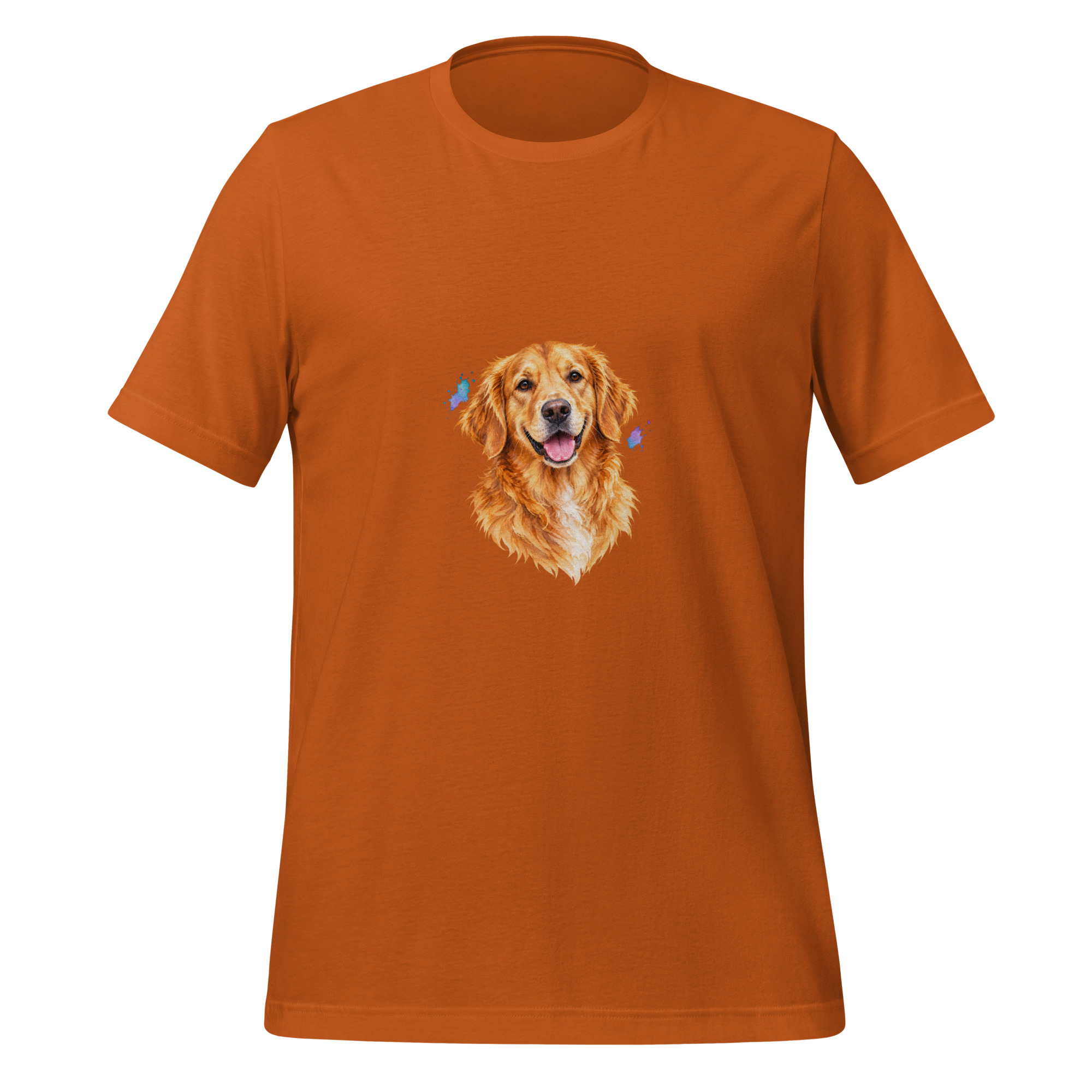 Watercolor Soul — Multicolor Graphic T-Shirt - Image 9