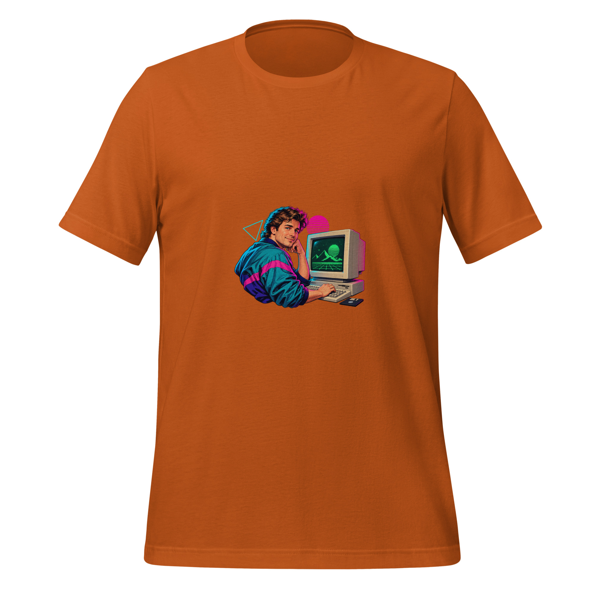 Retro Tech Club — Multicolor Graphic T-Shirt - Image 9