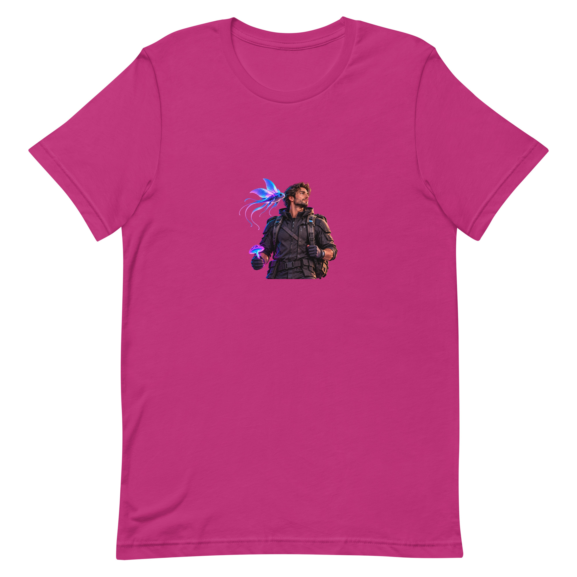 Alien World Traveler — Multicolor Graphic T-Shirt - Image 8