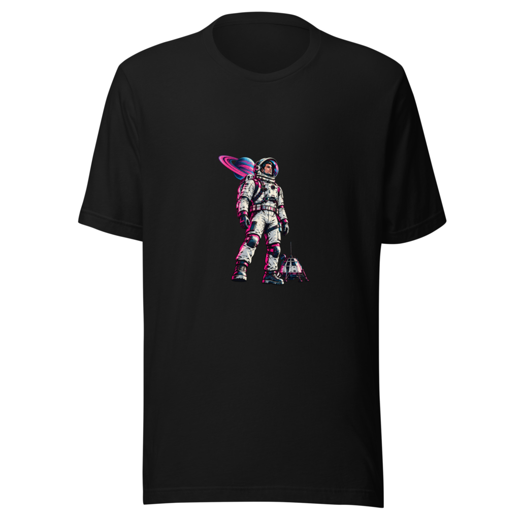 Beyond the Orbit — Multicolor Graphic T-Shirt