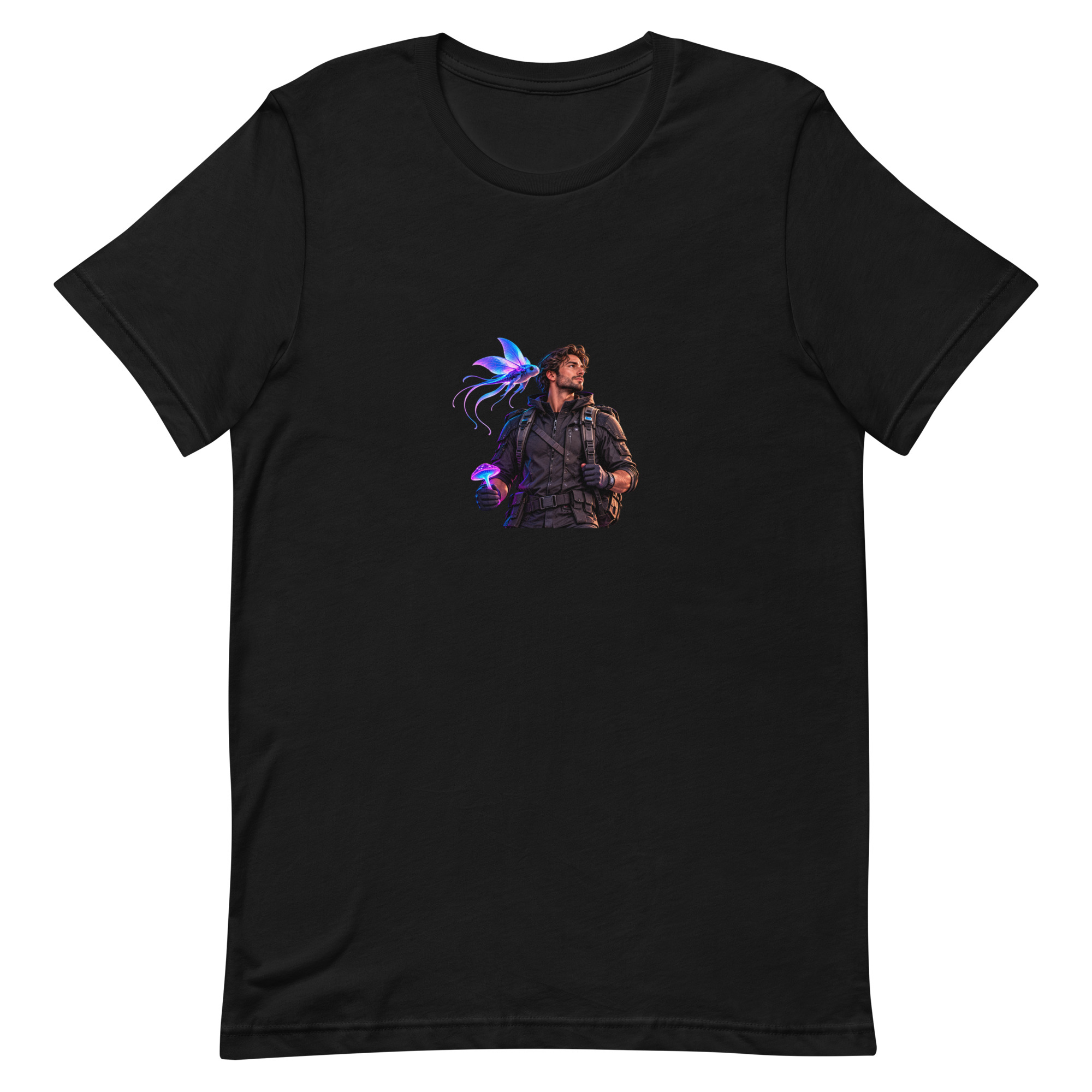 Alien World Traveler — Multicolor Graphic T-Shirt - Image 9