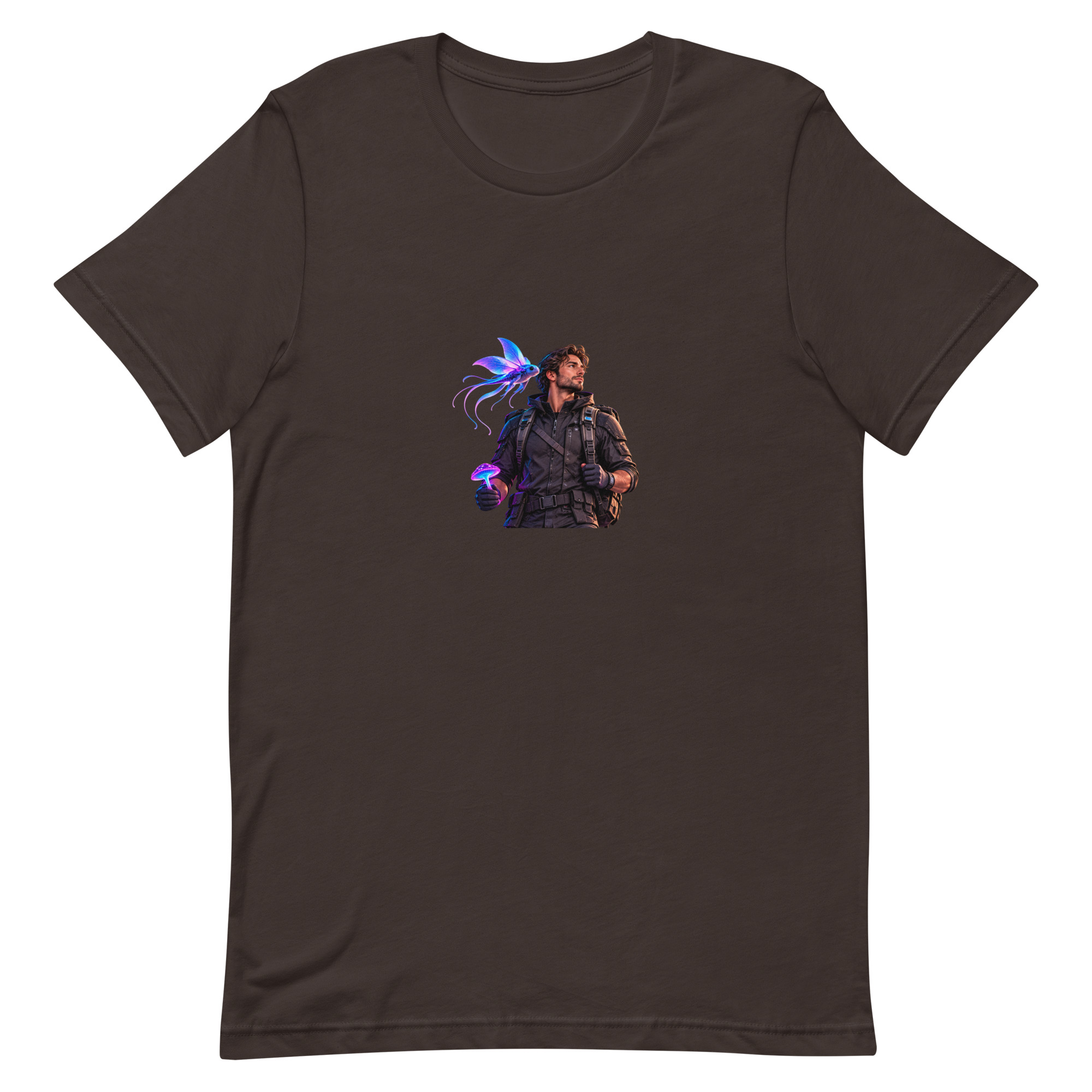 Alien World Traveler — Multicolor Graphic T-Shirt - Image 11
