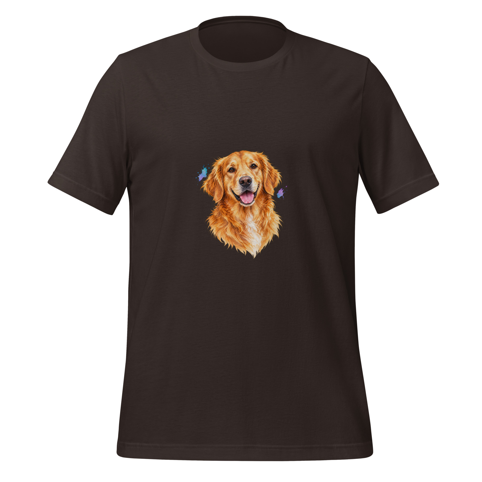 Watercolor Soul — Multicolor Graphic T-Shirt - Image 4
