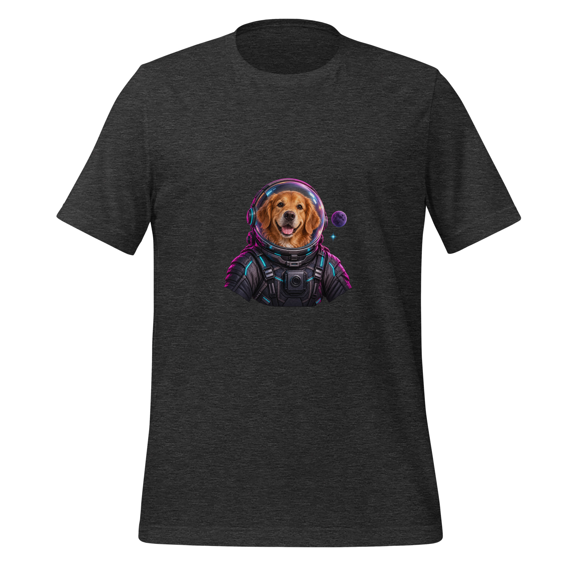 Cosmic Pet — Multicolor Graphic T-Shirt - Image 8