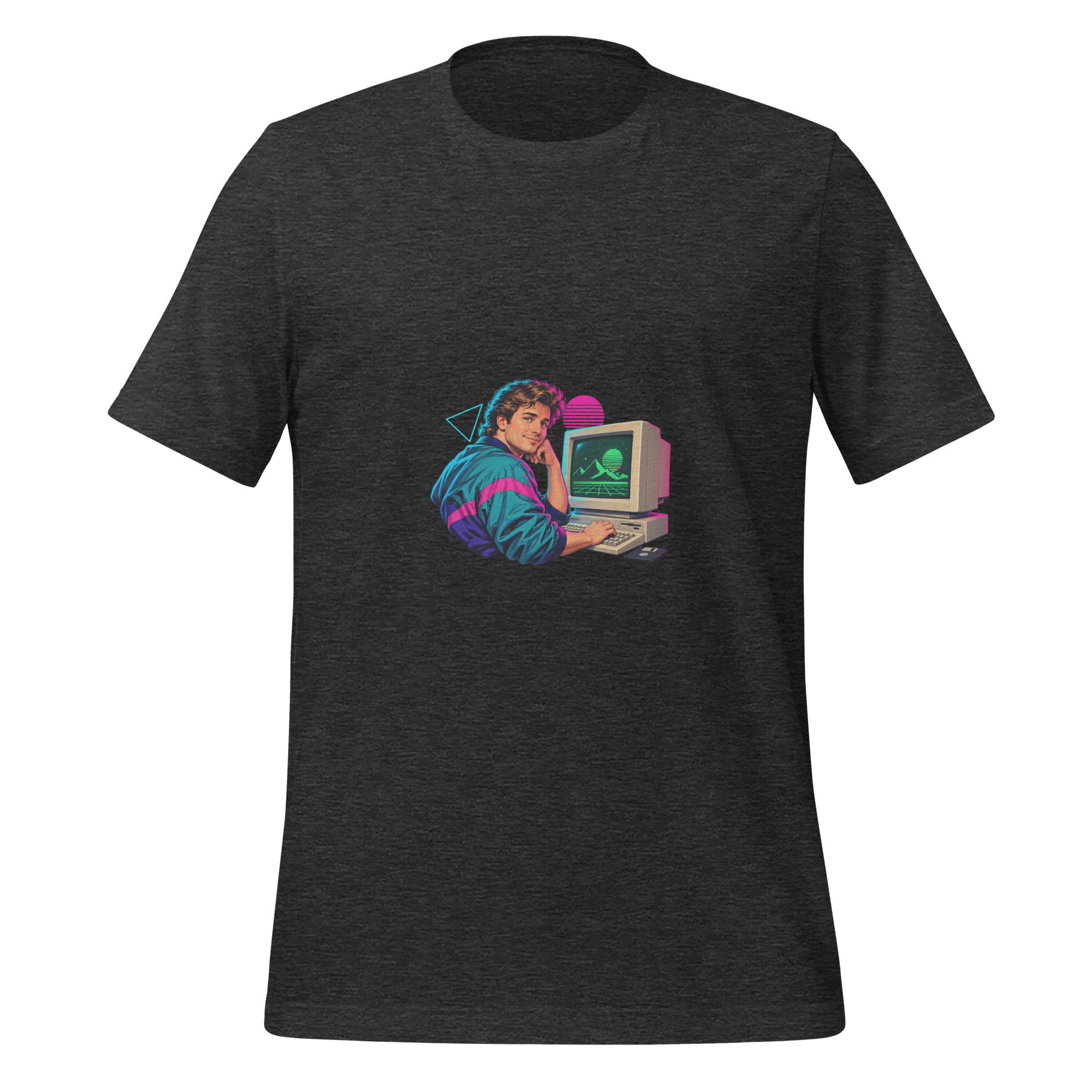 Retro Tech Club — Multicolor Graphic T-Shirt - Image 8