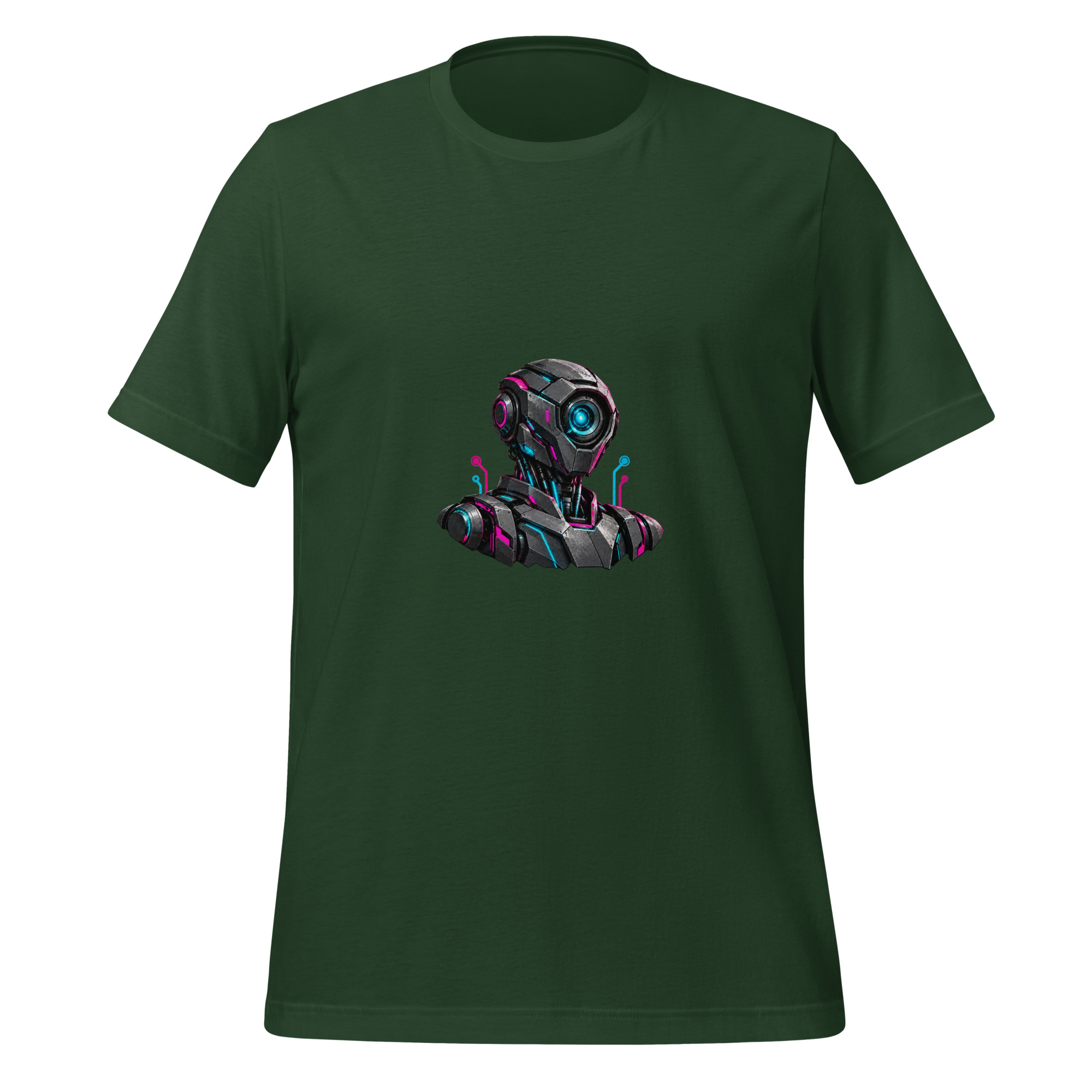 Robot Revolution — Multicolor Graphic T-Shirt - Image 6