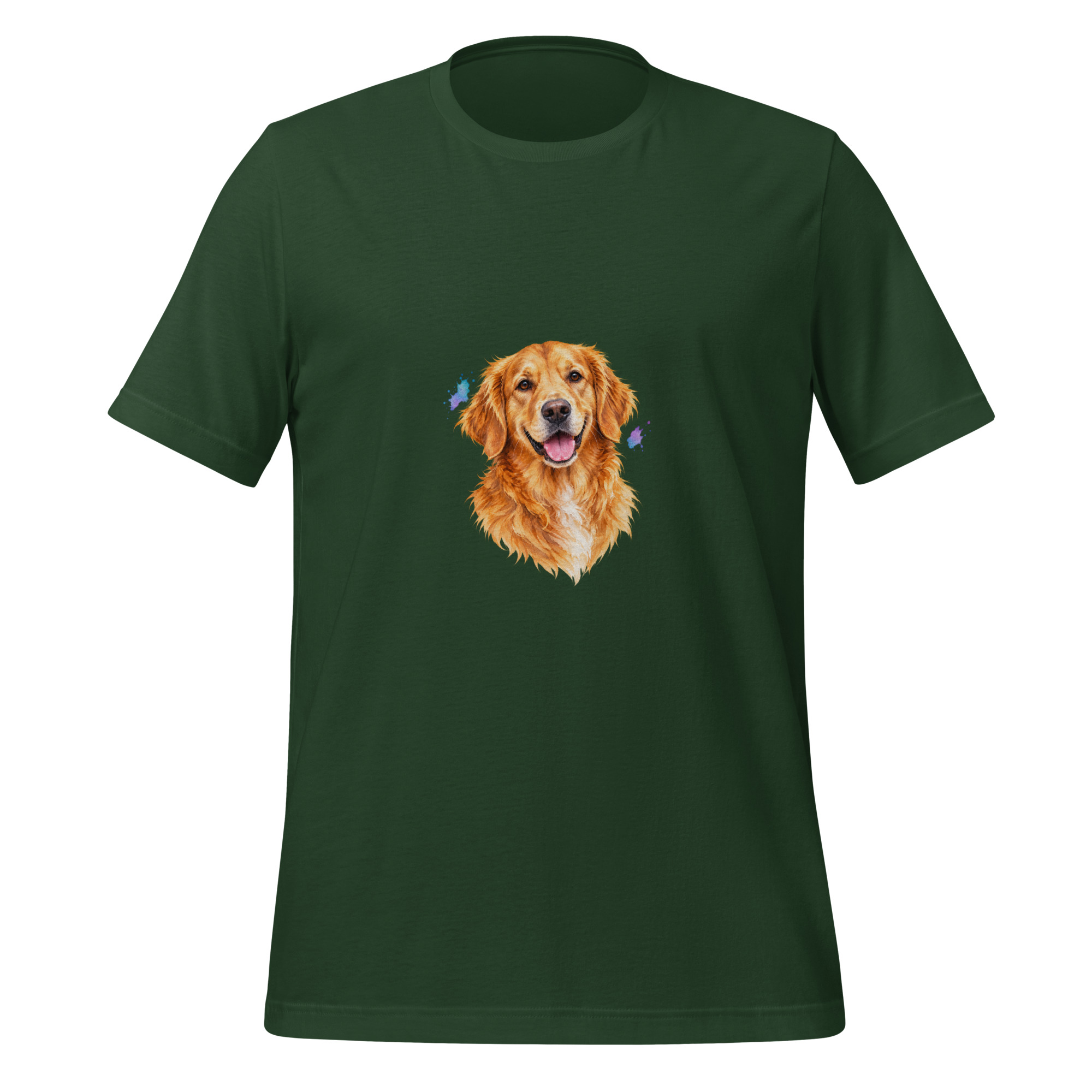 Watercolor Soul — Multicolor Graphic T-Shirt - Image 6