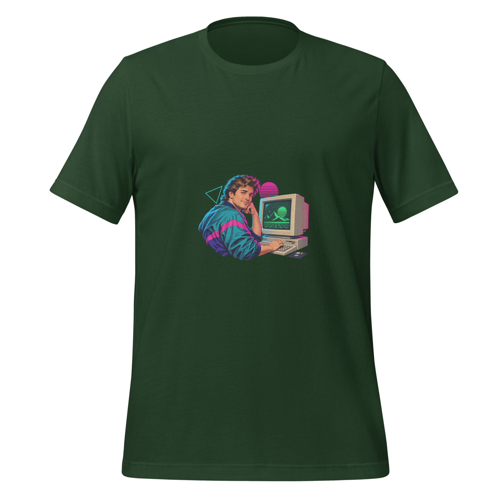 Retro Tech Club — Multicolor Graphic T-Shirt - Image 6