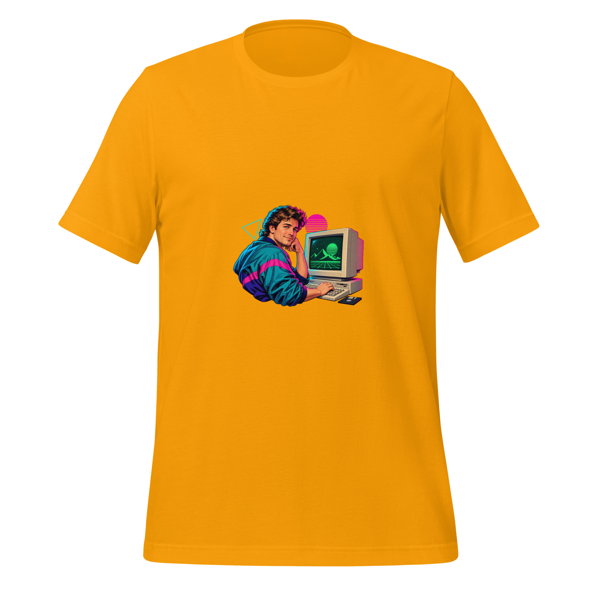 Retro Tech Club — Multicolor Graphic T-Shirt - Image 12