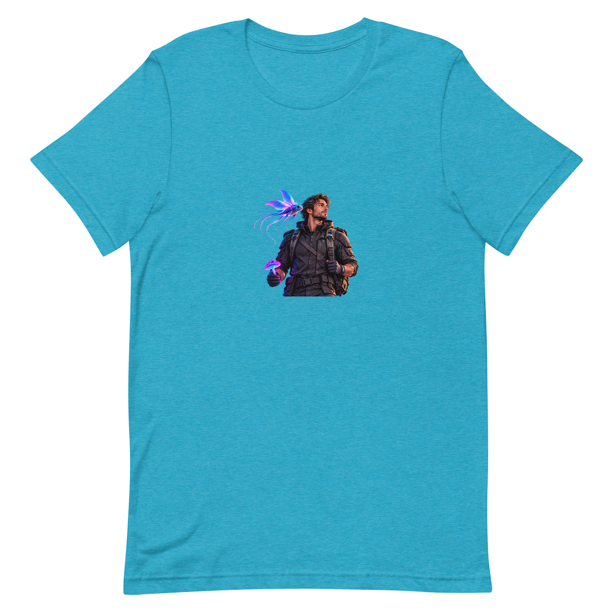 Alien World Traveler — Multicolor Graphic T-Shirt - Image 86