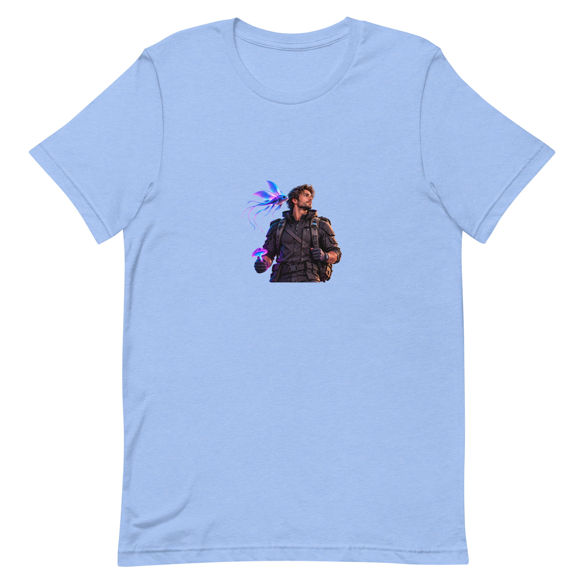 Alien World Traveler — Multicolor Graphic T-Shirt - Image 98