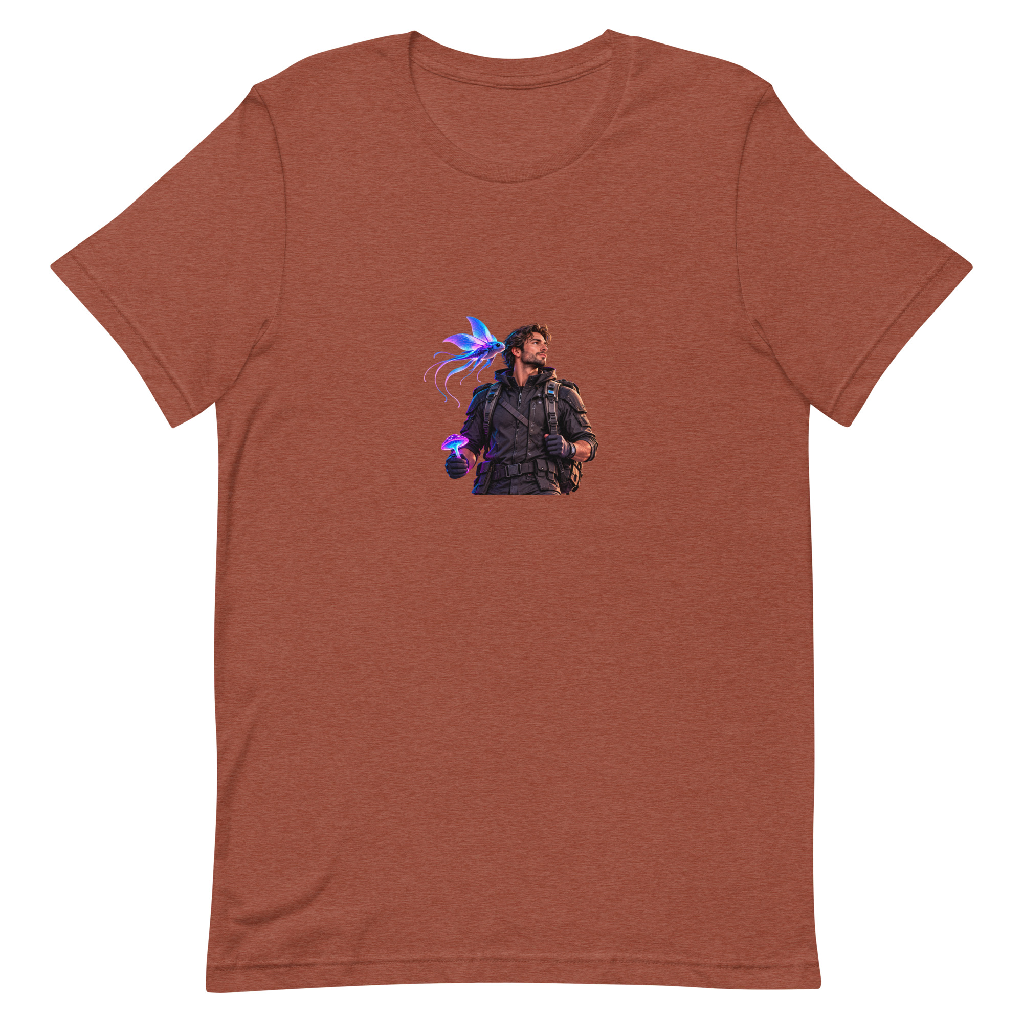 Alien World Traveler — Multicolor Graphic T-Shirt - Image 87