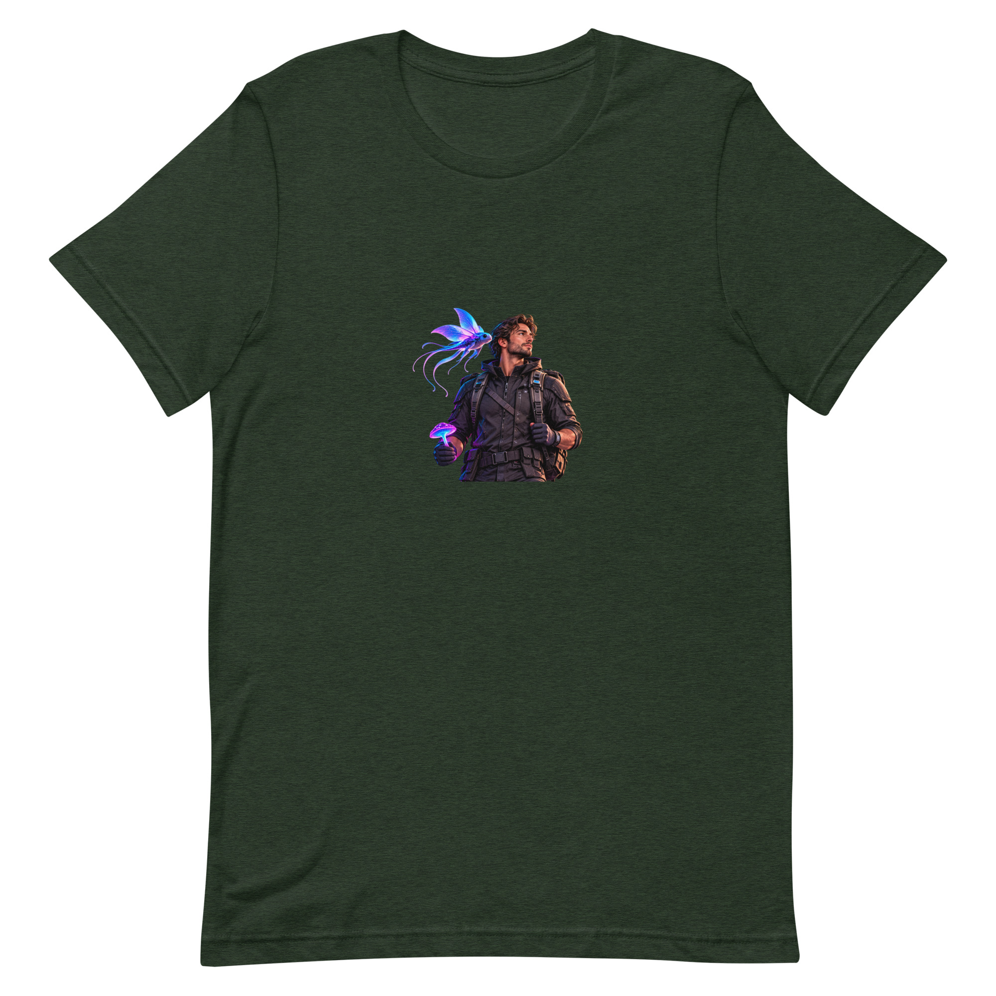 Alien World Traveler — Multicolor Graphic T-Shirt - Image 96