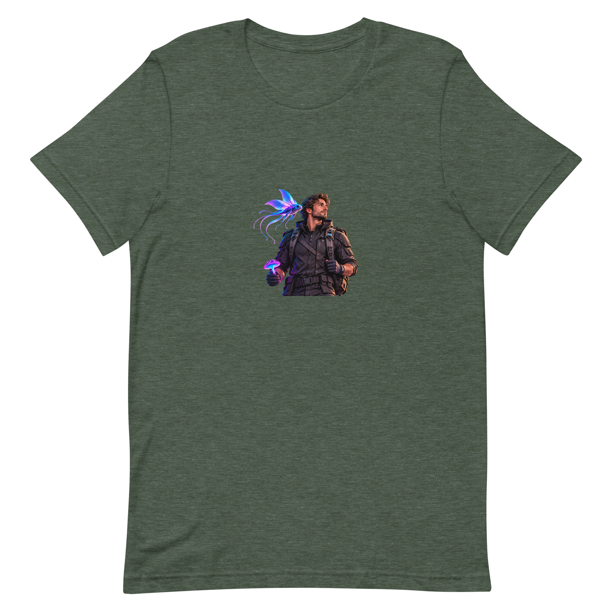 Alien World Traveler — Multicolor Graphic T-Shirt - Image 24