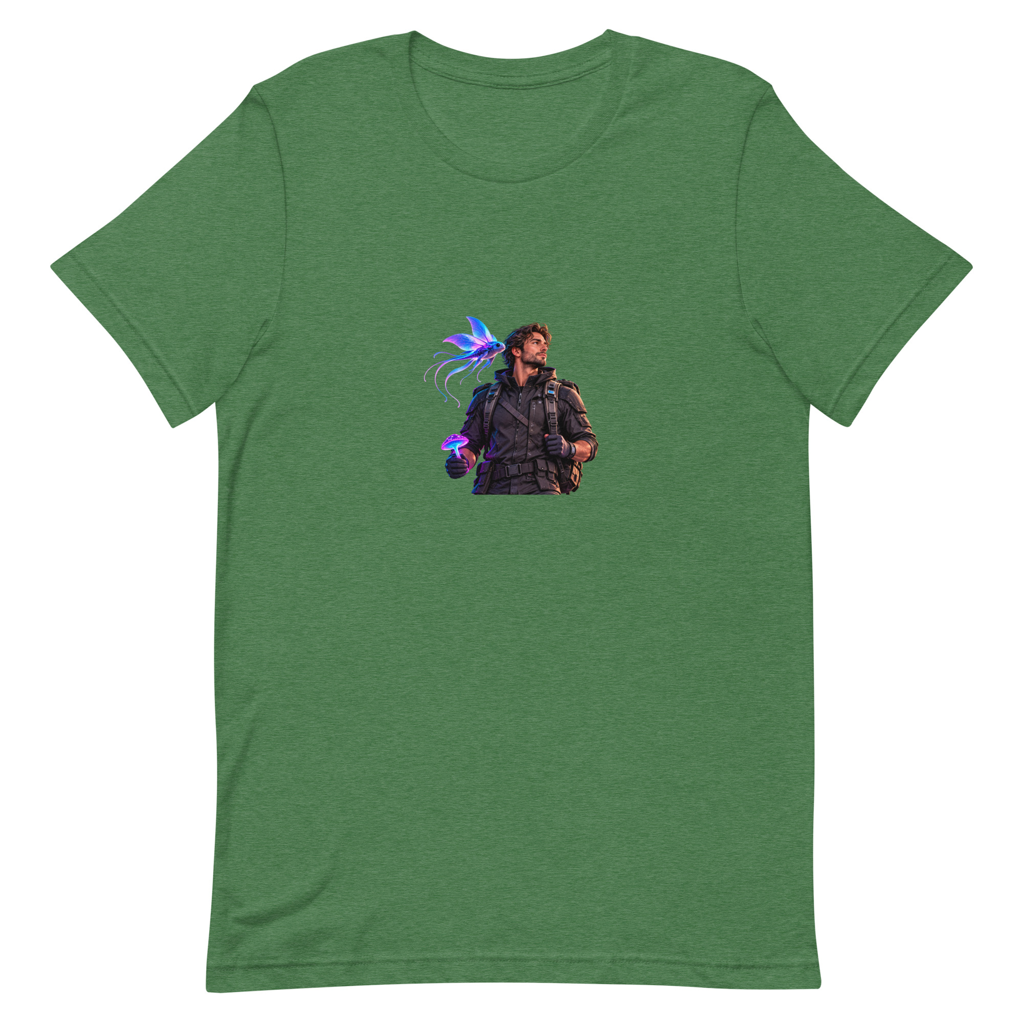 Alien World Traveler — Multicolor Graphic T-Shirt - Image 97