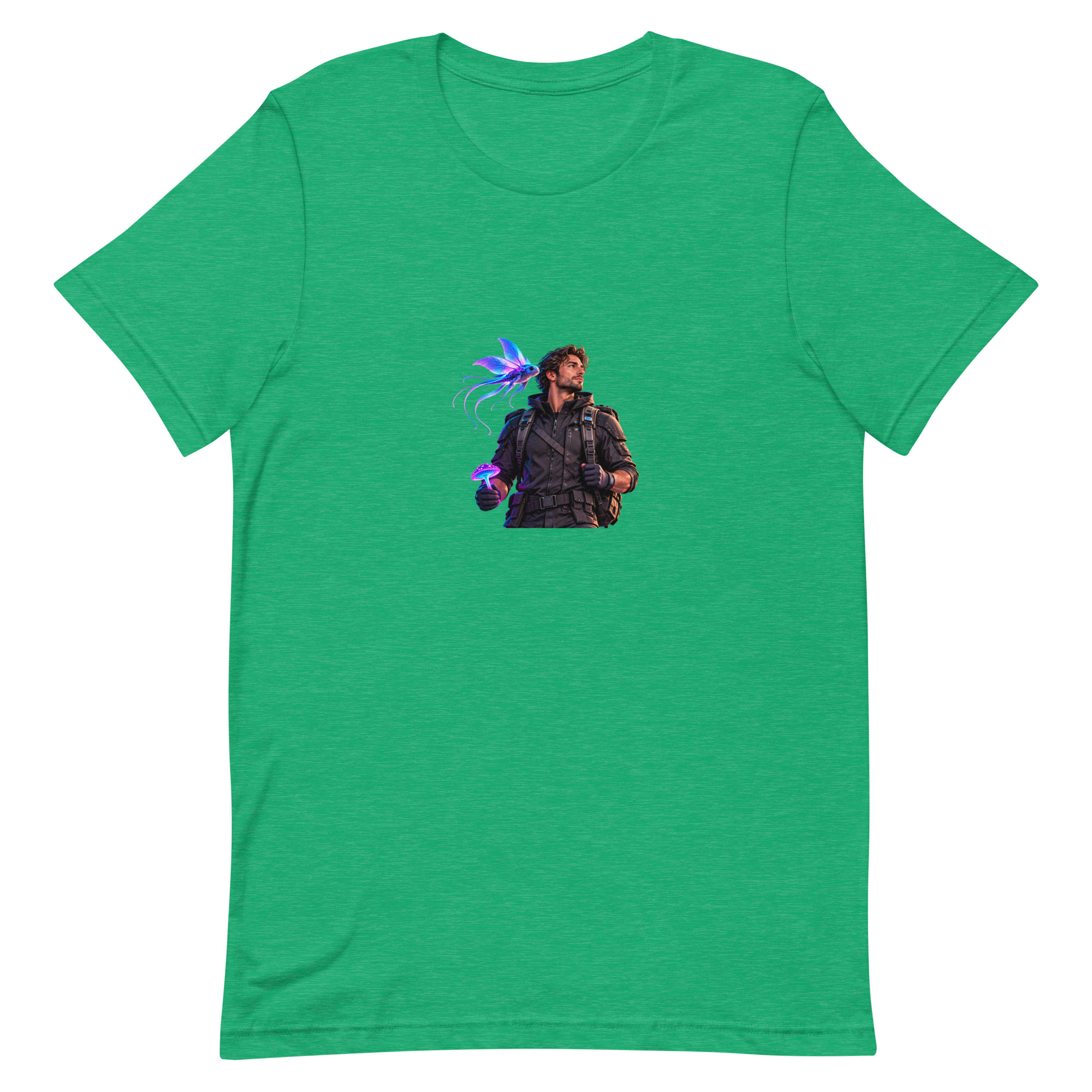 Alien World Traveler — Multicolor Graphic T-Shirt - Image 25