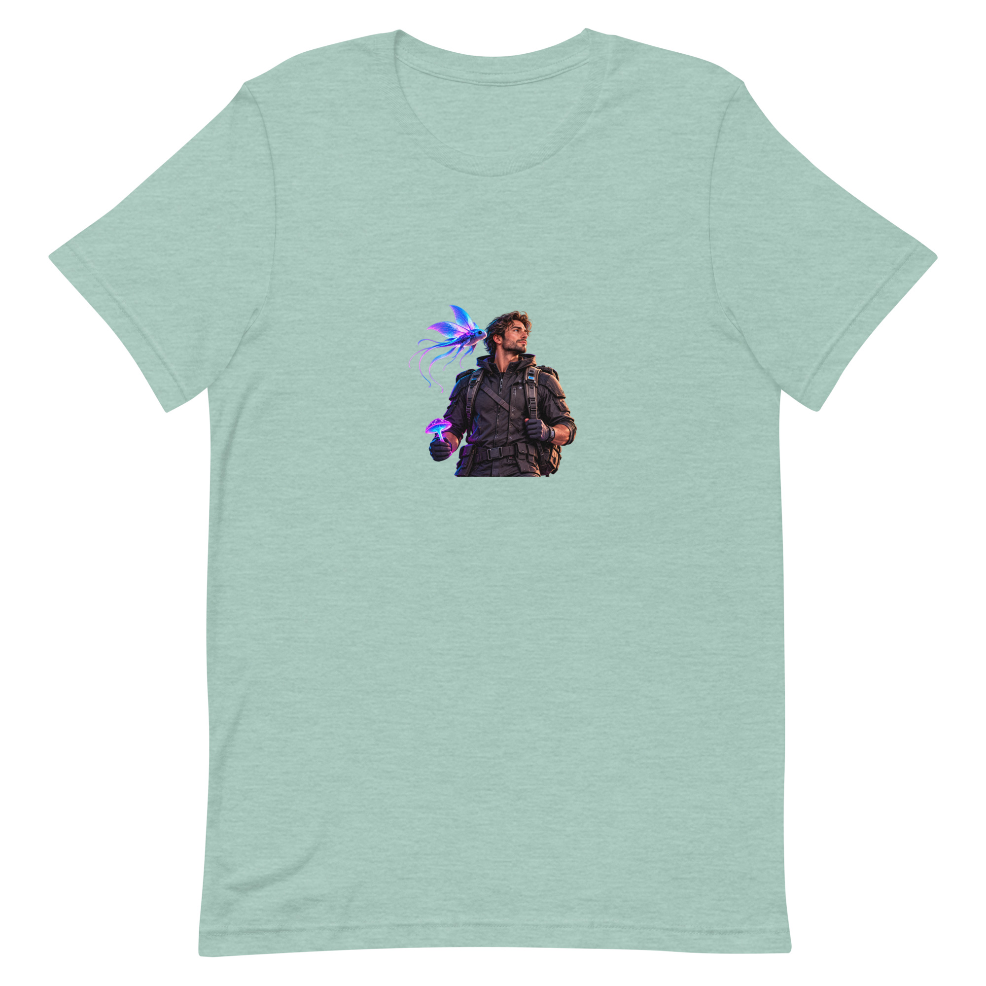 Alien World Traveler — Multicolor Graphic T-Shirt - Image 33