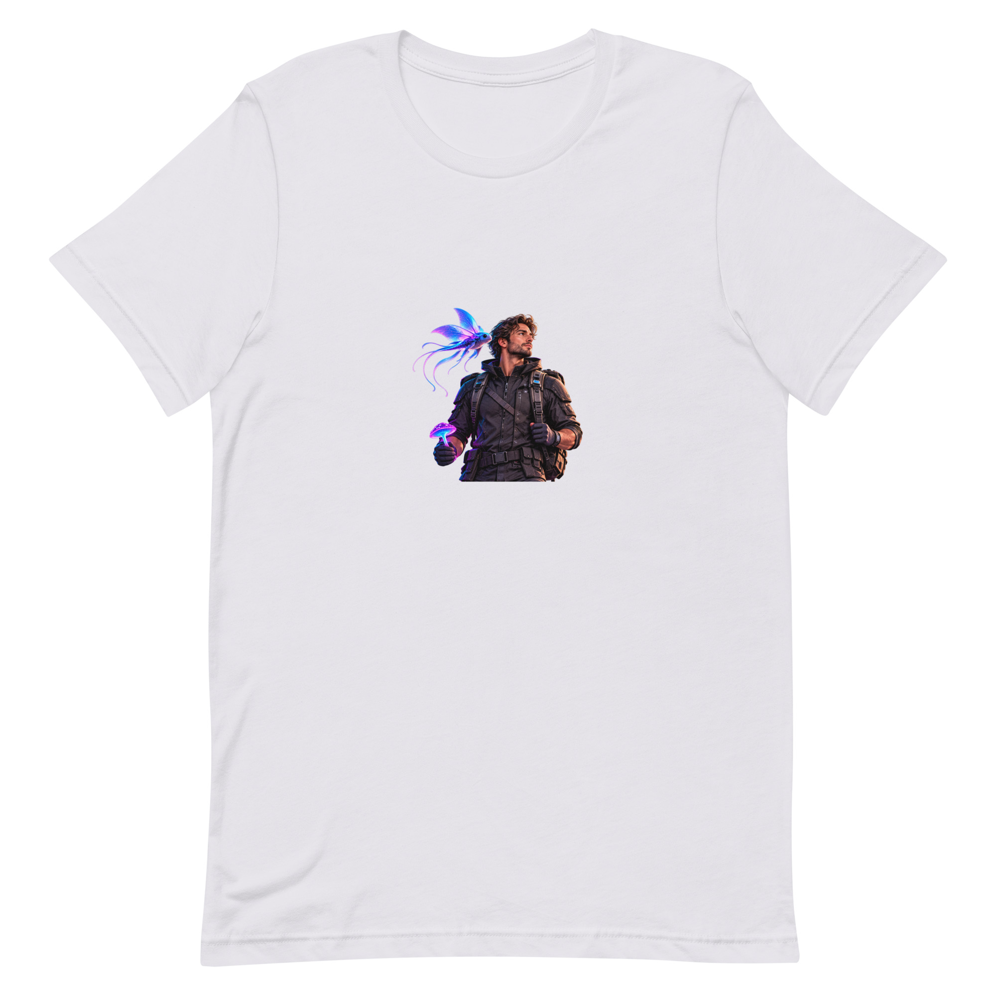 Alien World Traveler — Multicolor Graphic T-Shirt - Image 44