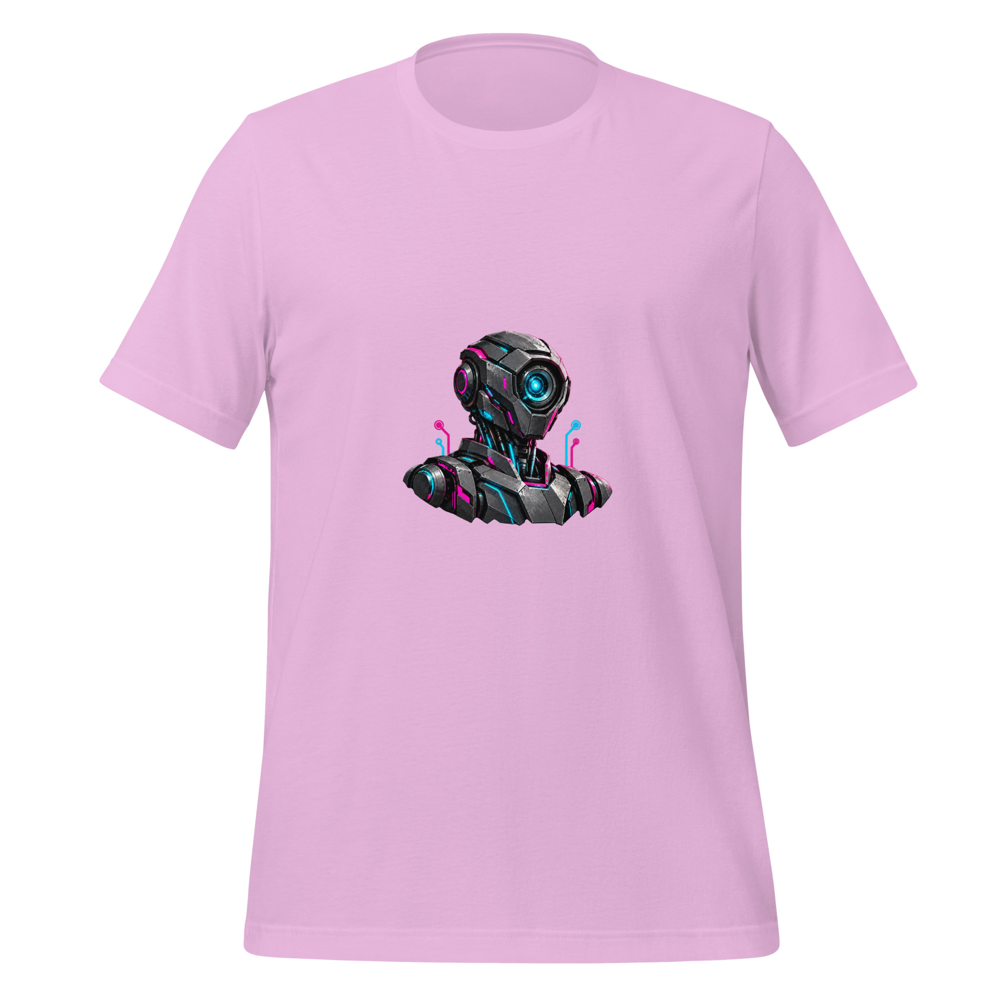 Robot Revolution — Multicolor Graphic T-Shirt - Image 13