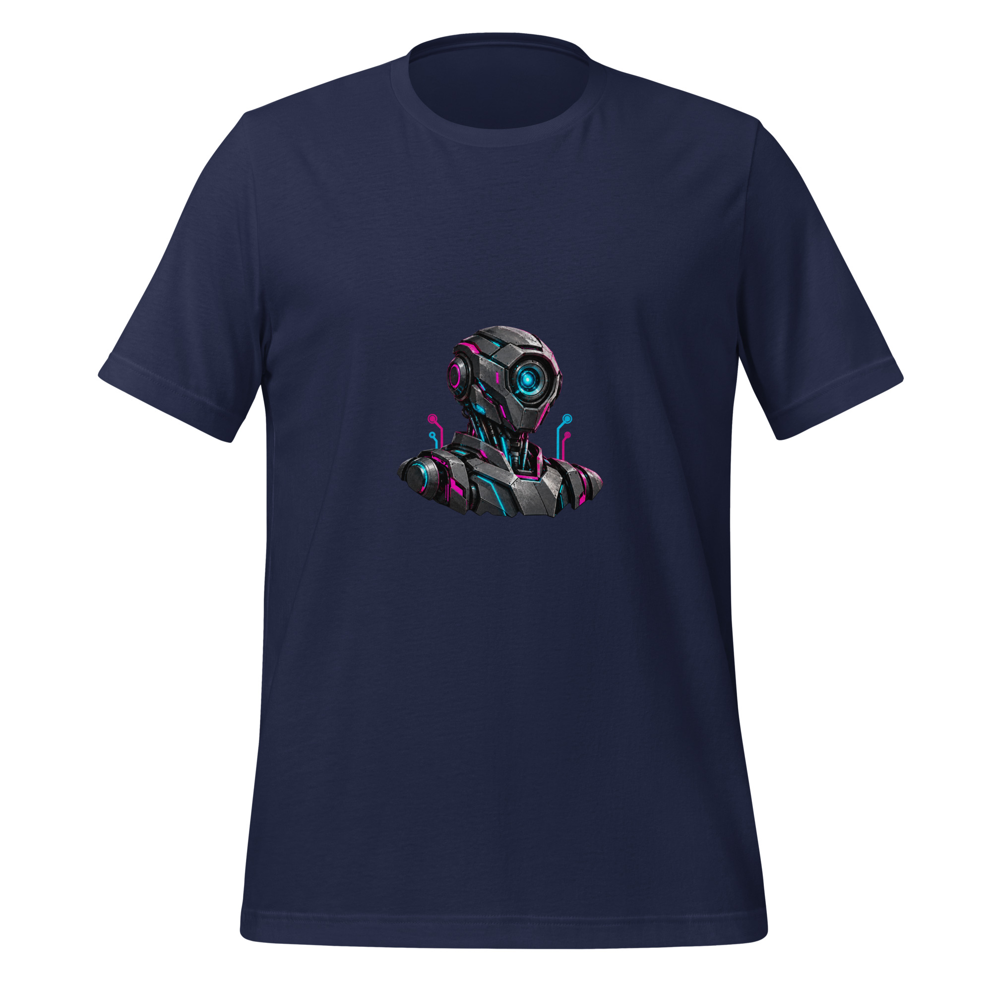 Robot Revolution — Multicolor Graphic T-Shirt - Image 3