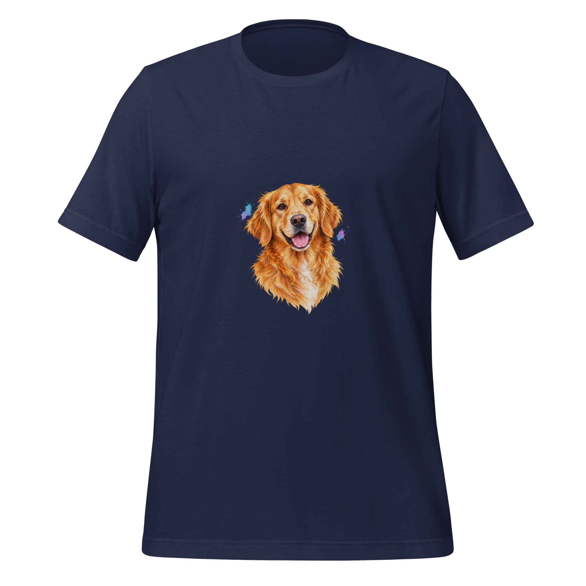 Watercolor Soul — Multicolor Graphic T-Shirt - Image 3