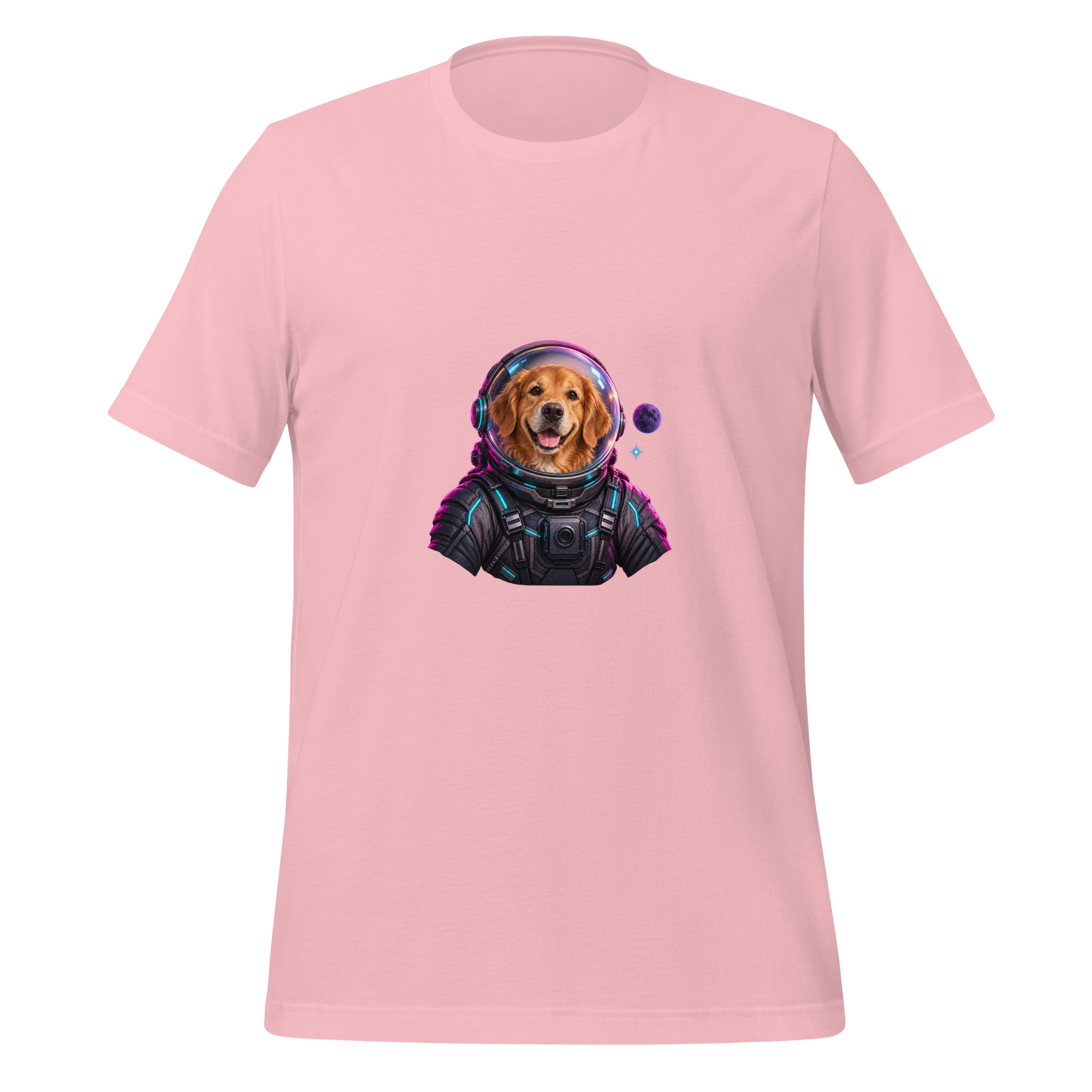 Cosmic Pet — Multicolor Graphic T-Shirt - Image 14