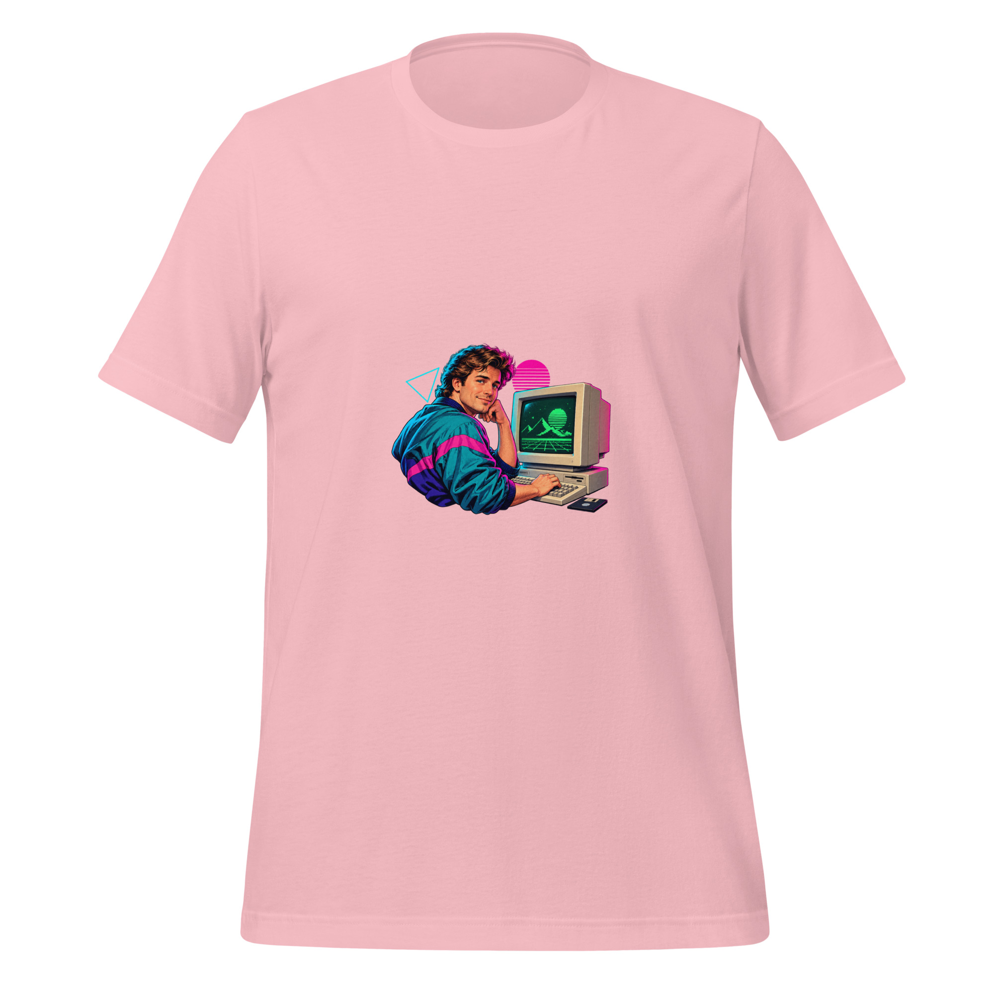 Retro Tech Club — Multicolor Graphic T-Shirt - Image 14