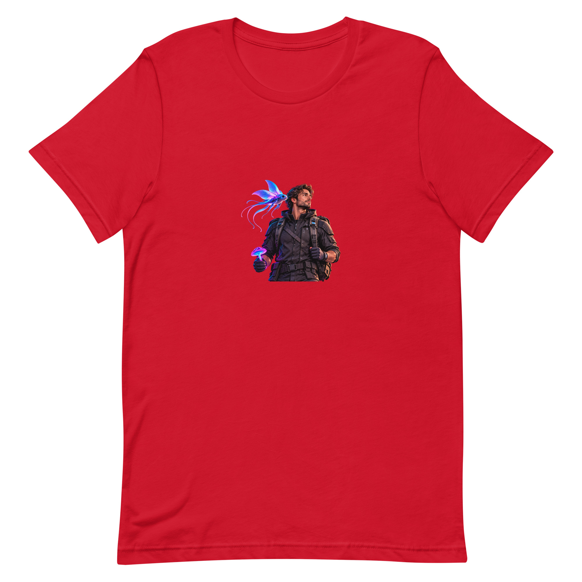 Alien World Traveler — Multicolor Graphic T-Shirt - Image 62