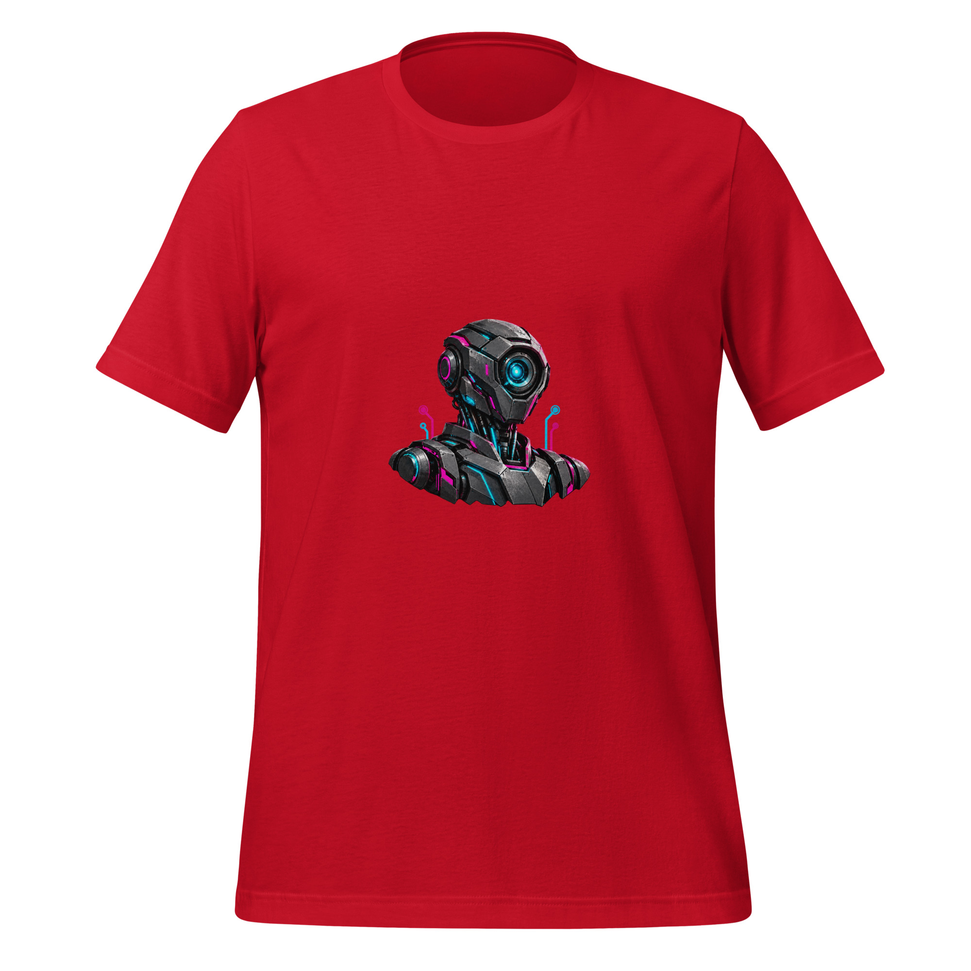 Robot Revolution — Multicolor Graphic T-Shirt - Image 5