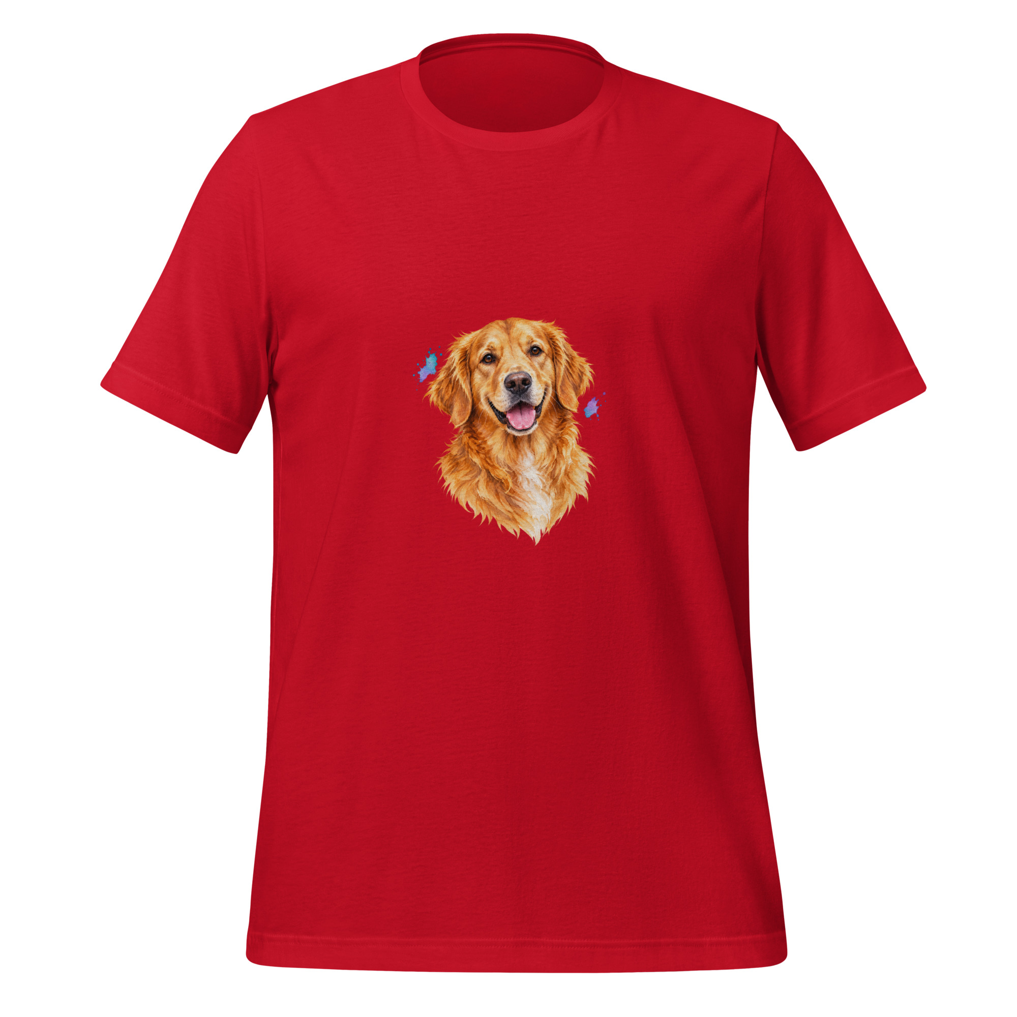 Watercolor Soul — Multicolor Graphic T-Shirt - Image 5