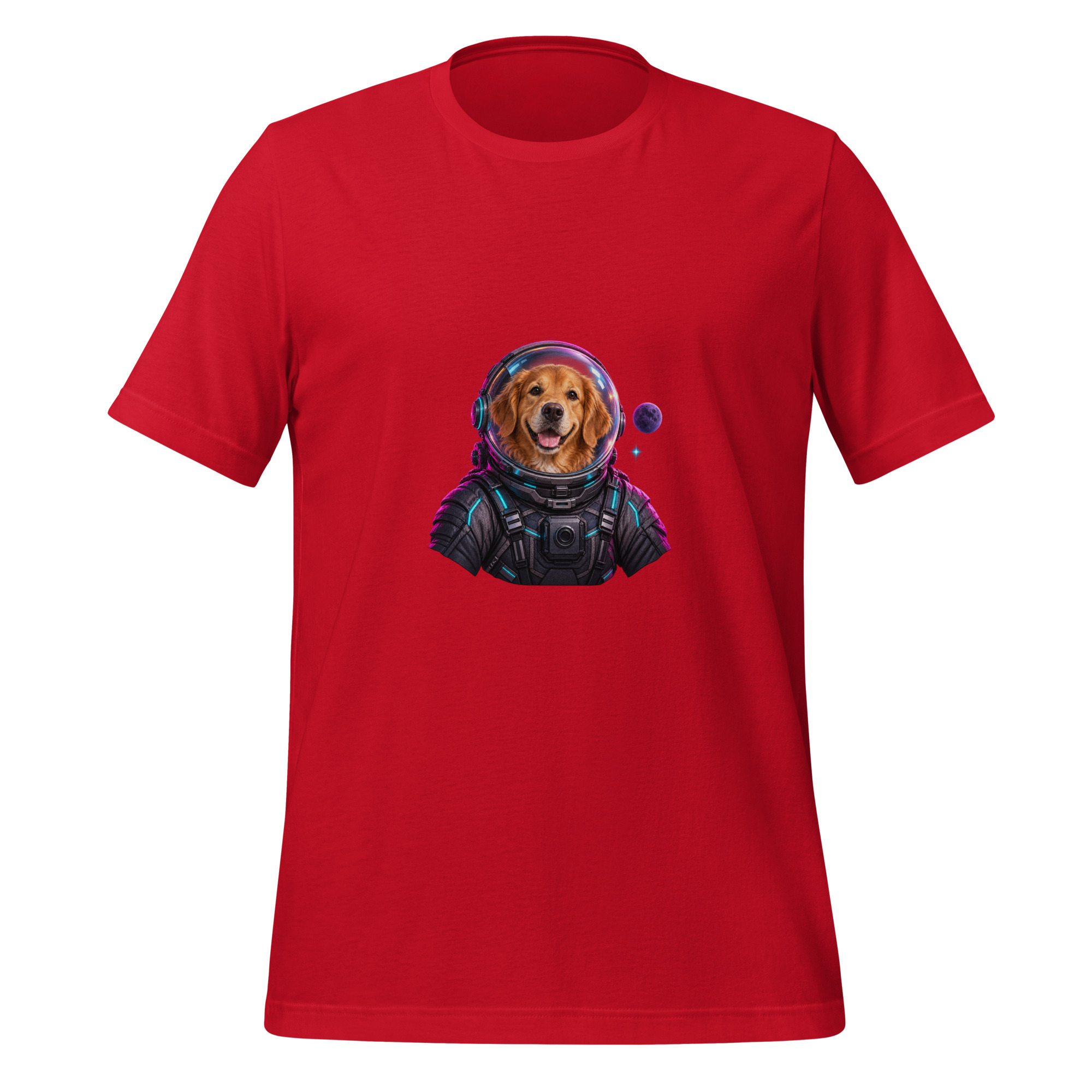 Cosmic Pet — Multicolor Graphic T-Shirt - Image 5
