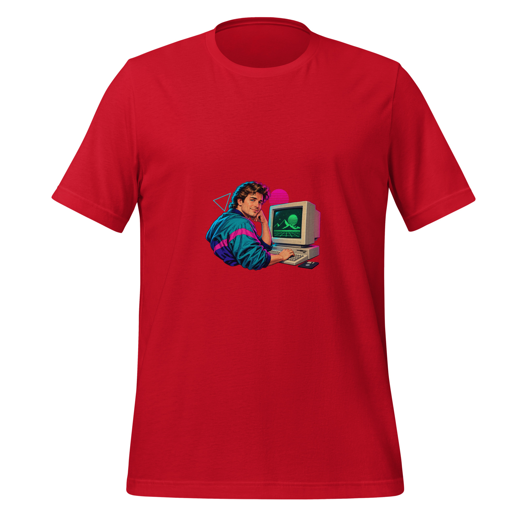 Retro Tech Club — Multicolor Graphic T-Shirt - Image 5
