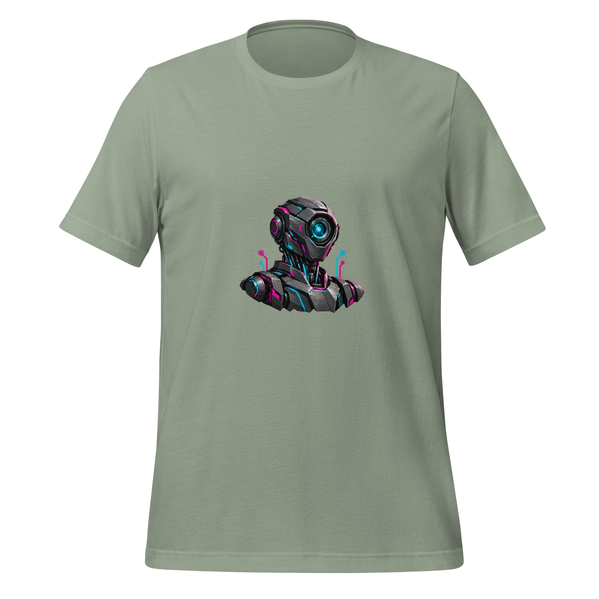 Robot Revolution — Multicolor Graphic T-Shirt - Image 11