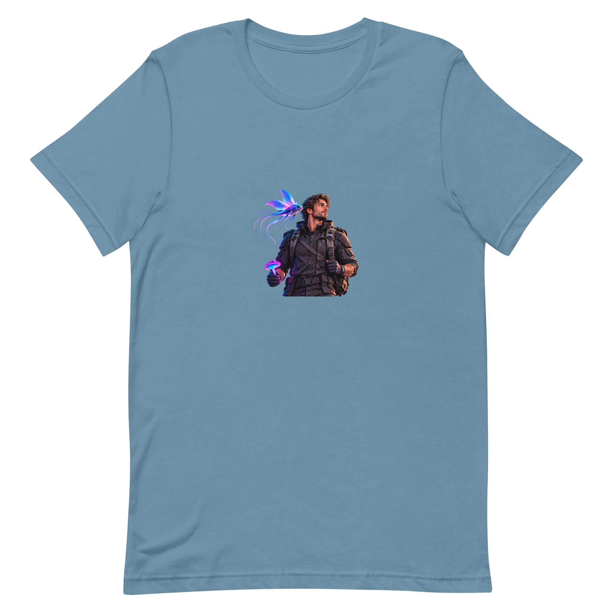 Alien World Traveler — Multicolor Graphic T-Shirt - Image 66