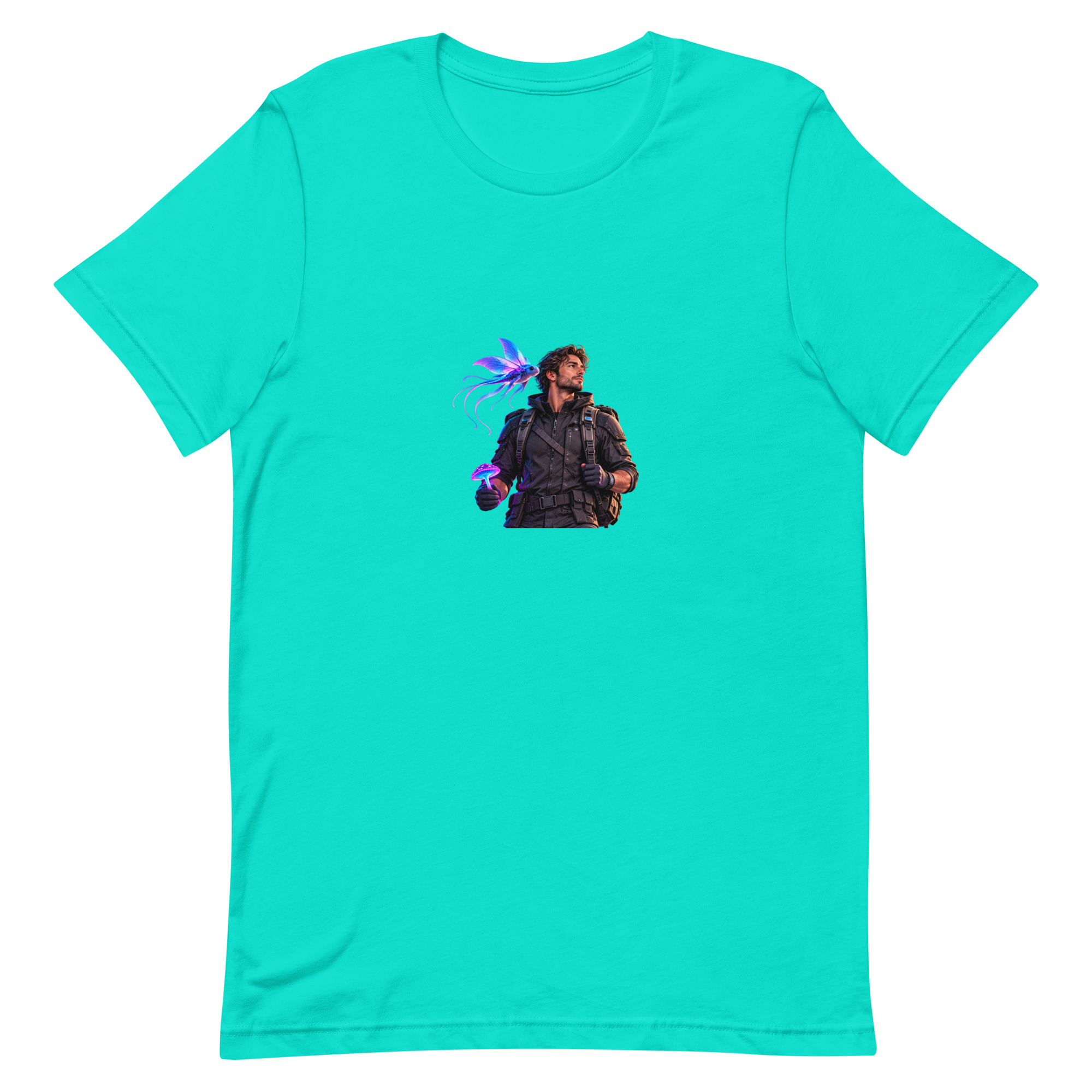 Alien World Traveler — Multicolor Graphic T-Shirt - Image 90
