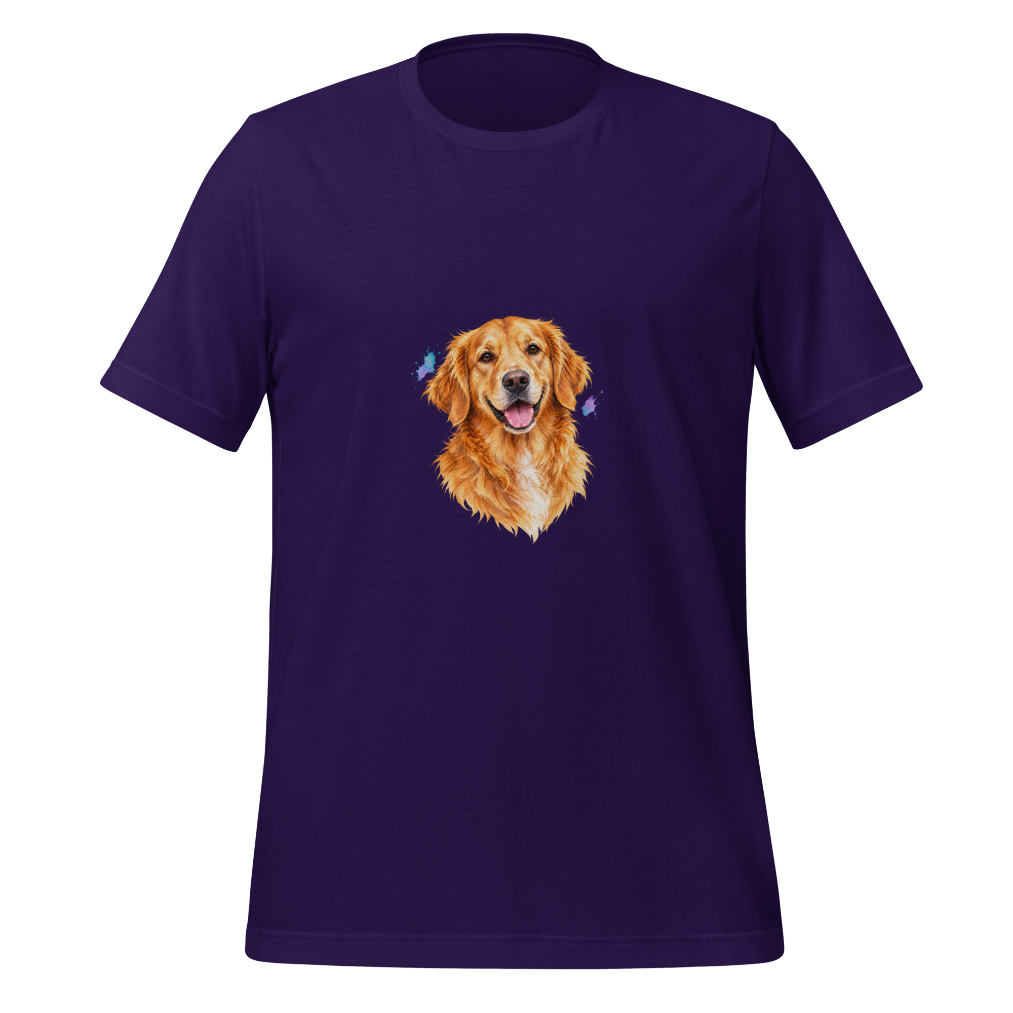 Watercolor Soul — Multicolor Graphic T-Shirt - Image 2