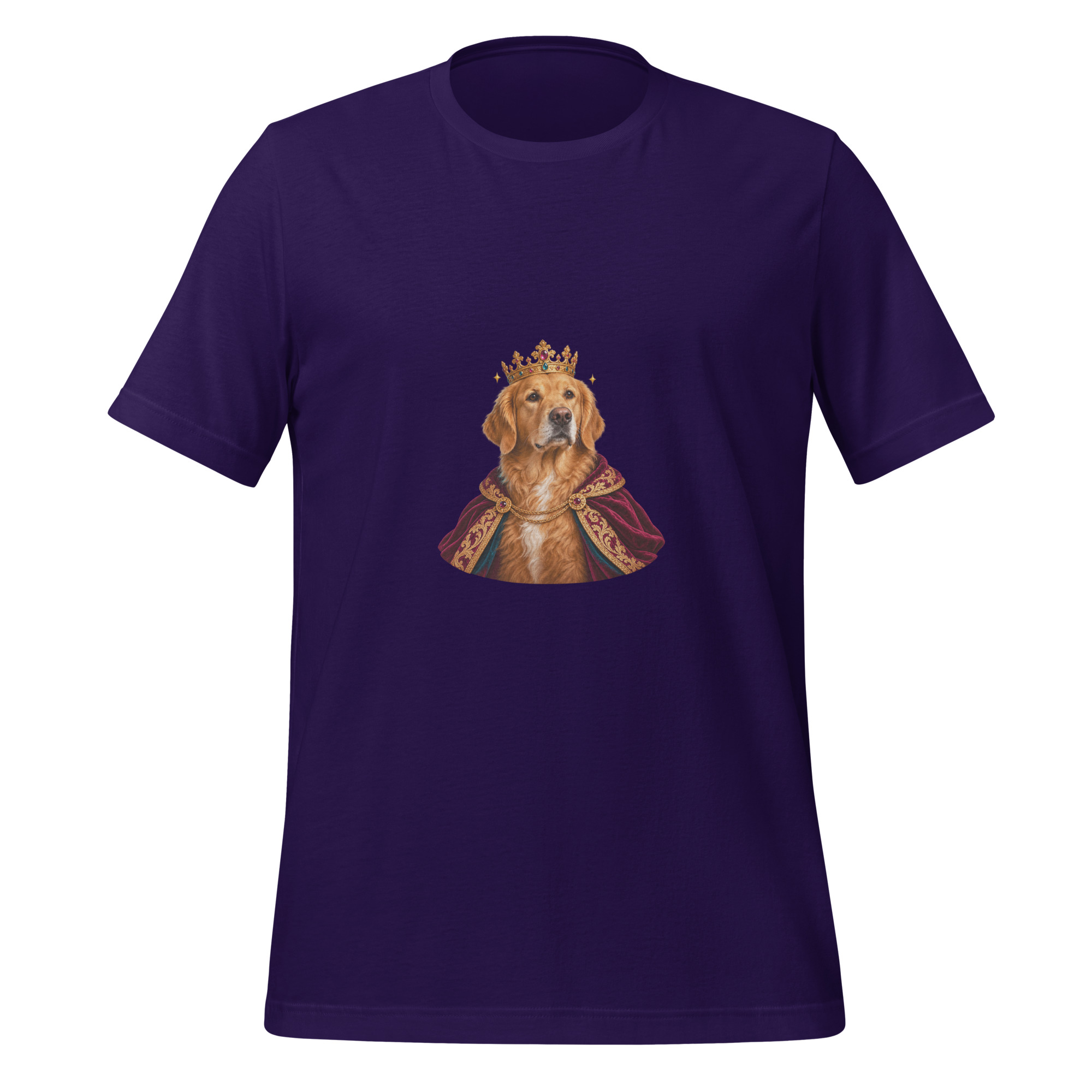 Royal Paws — Multicolor Graphic T-Shirt - Image 2