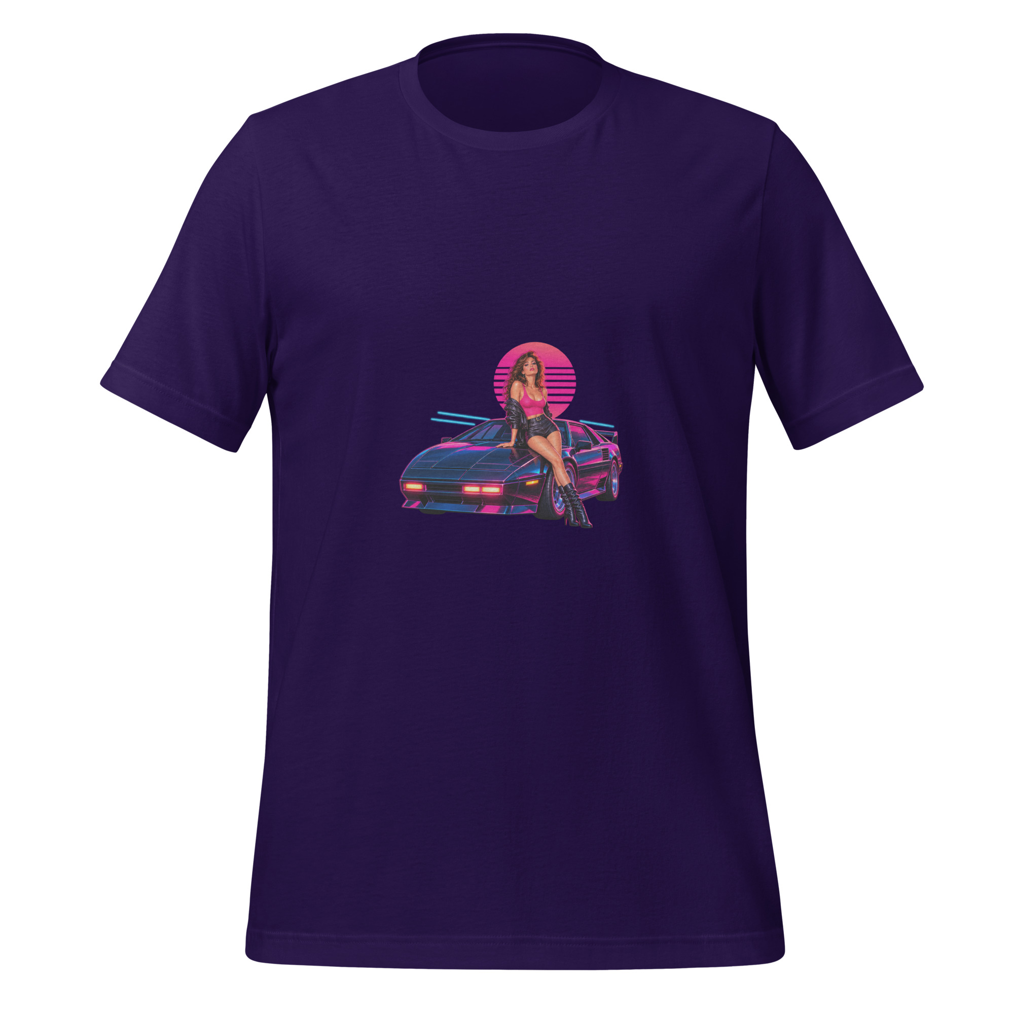 Midnight Drive — Multicolor Graphic T-Shirt - Image 2
