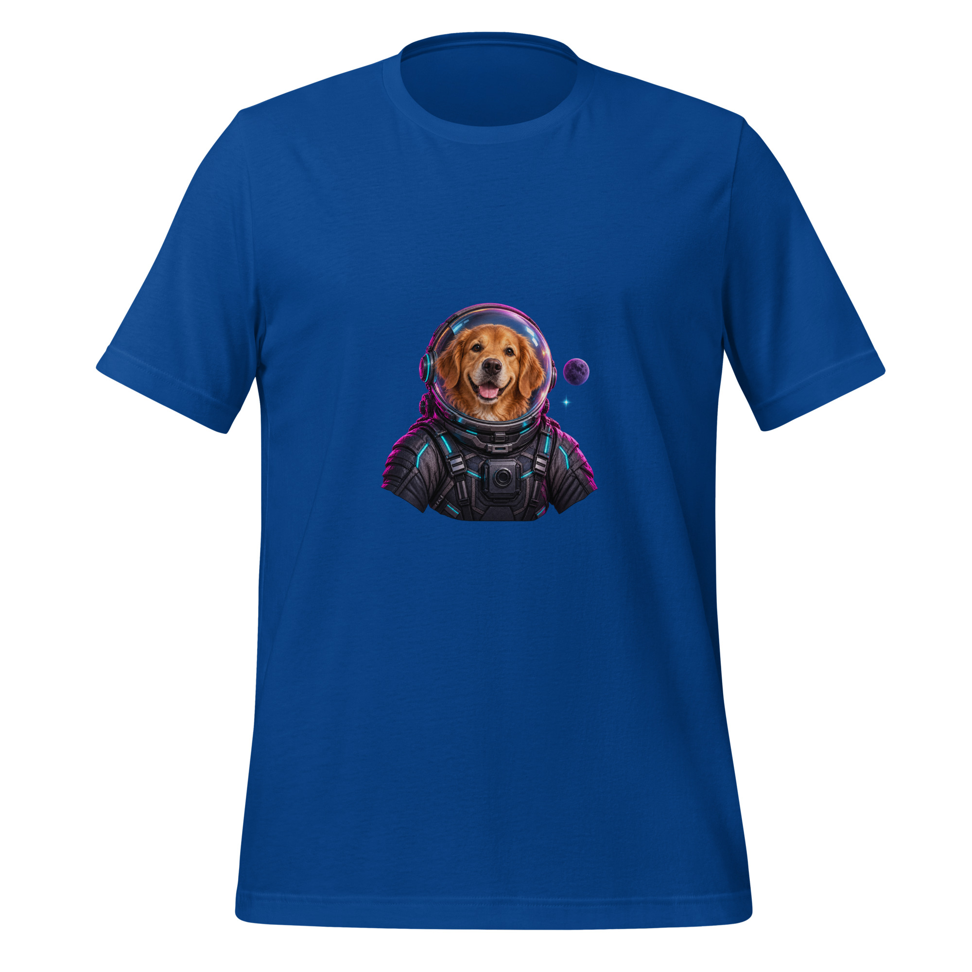 Cosmic Pet — Multicolor Graphic T-Shirt - Image 7