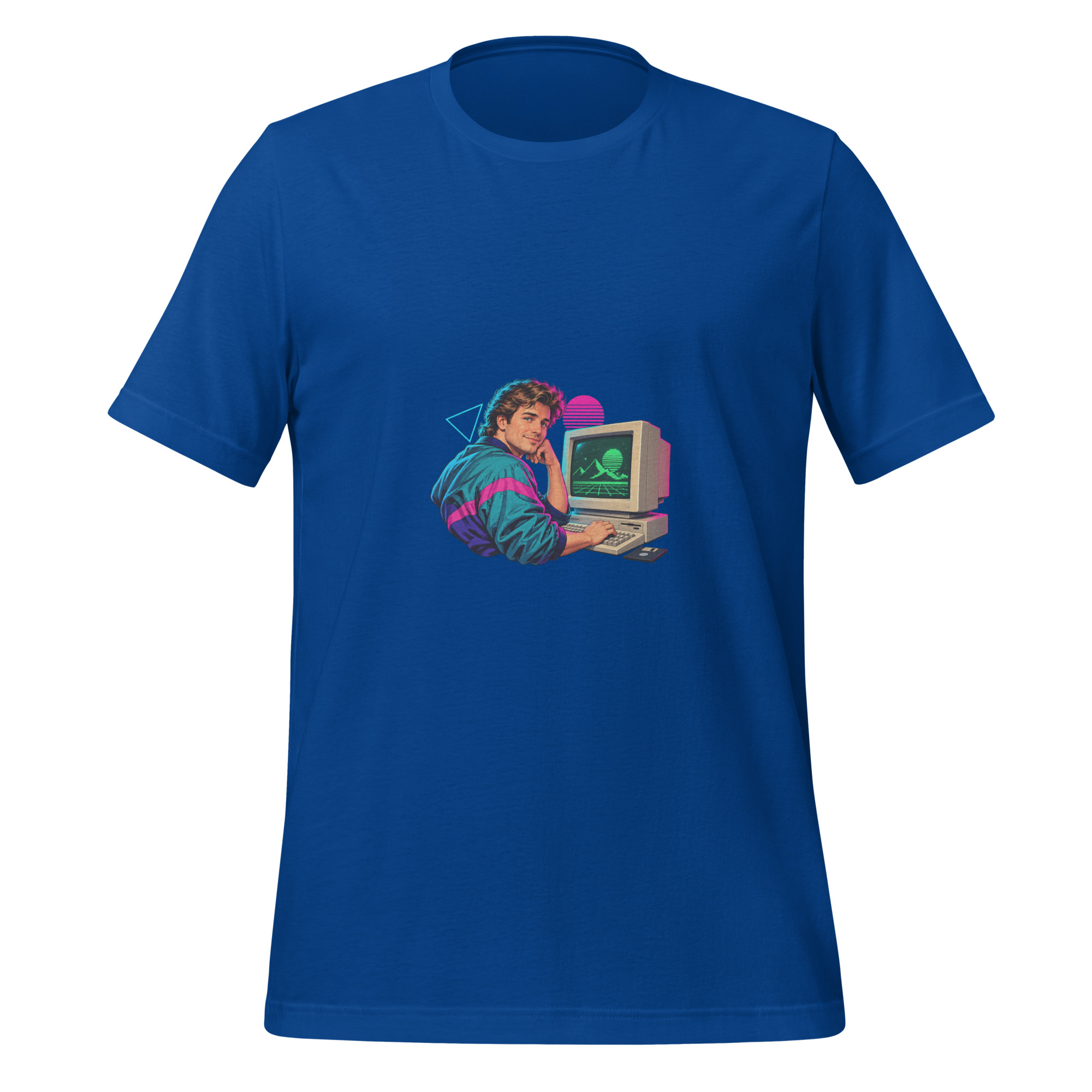 Retro Tech Club — Multicolor Graphic T-Shirt - Image 7